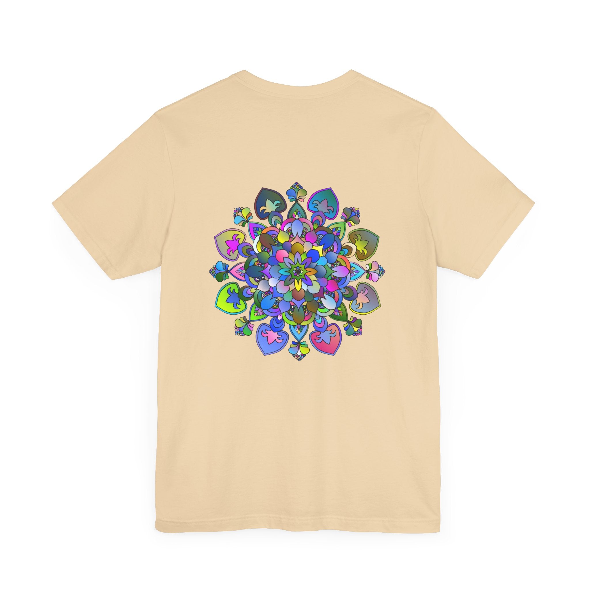 Beautiful Vibrant Mandala Tee - Spiritual Peace & Harmony shirt with intricate mandala pattern