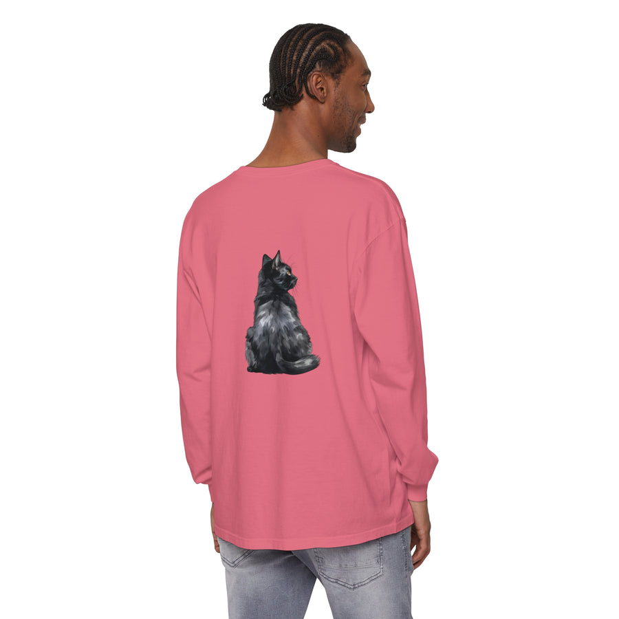 Black Cat Mystique Long Sleeve T-Shirt alt text 23