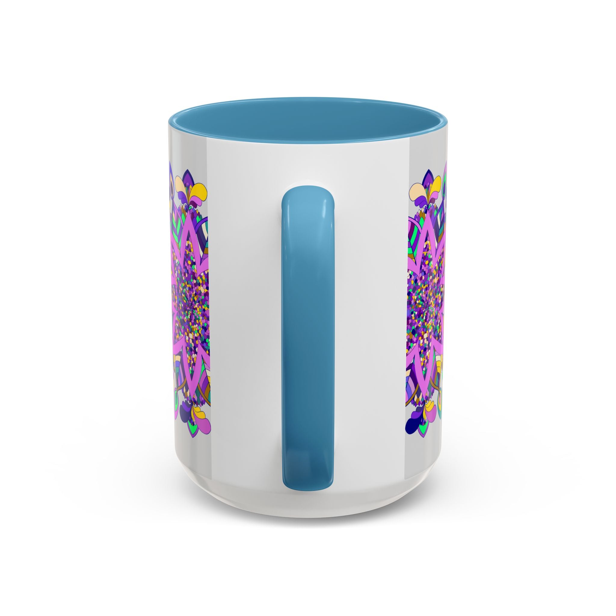 Stunning Ceramic Mug with Detailed Mandala Pattern
