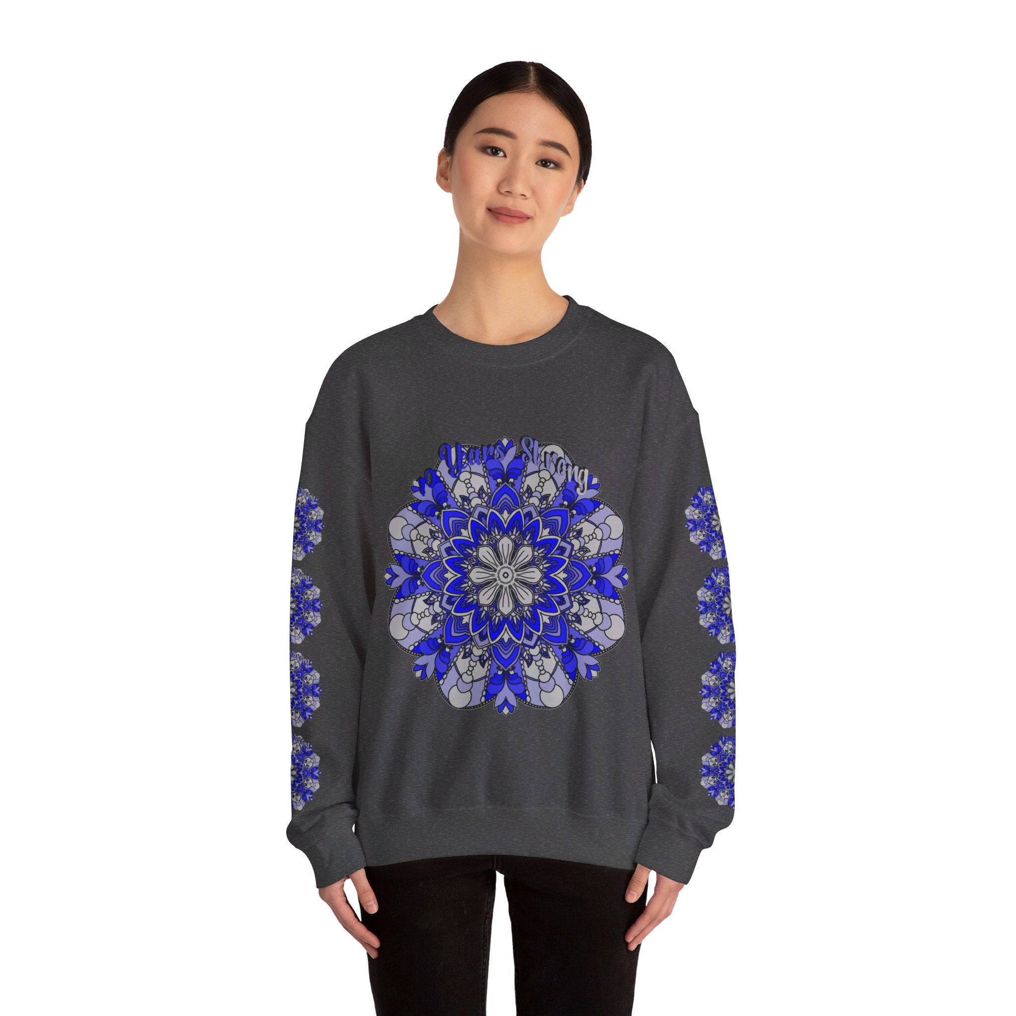 Unisex sweatshirt made with soft and durable fabric for all-day comfort