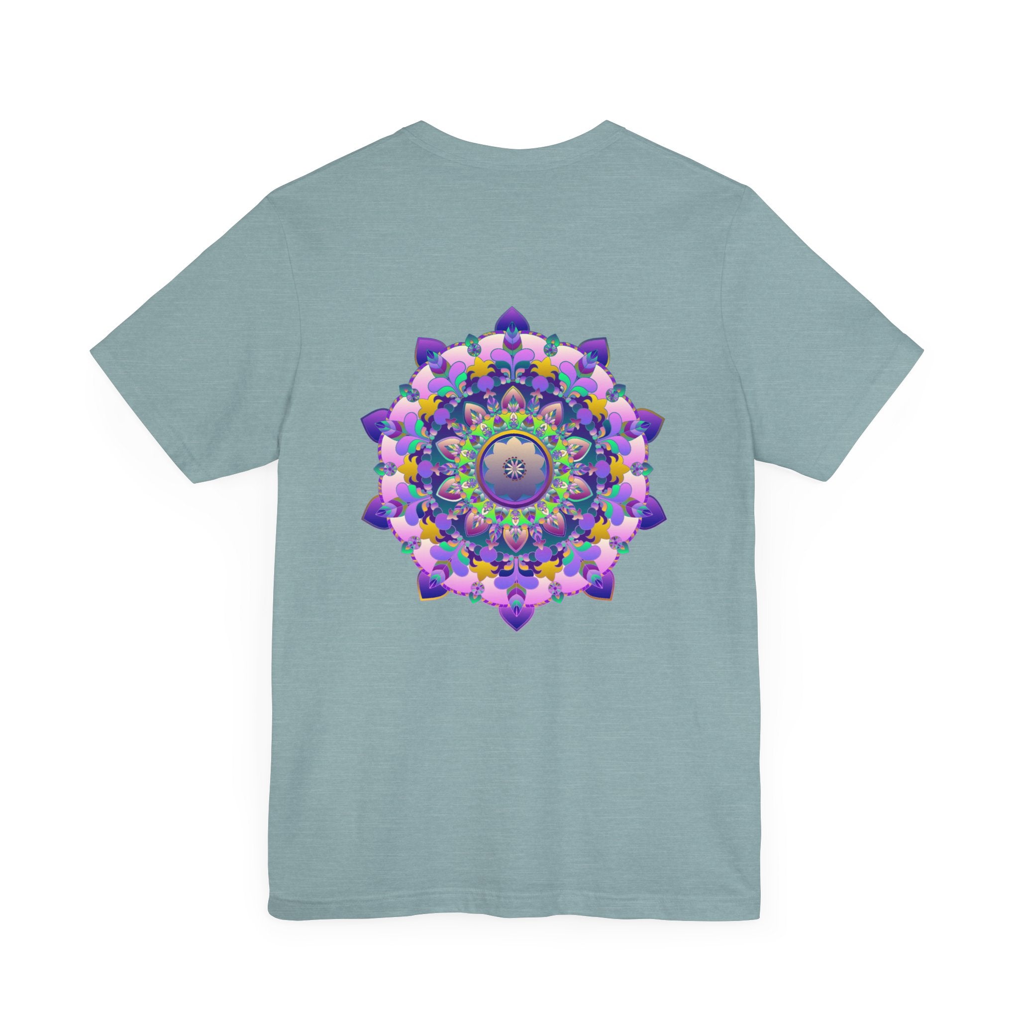 Vibrant Mandala Tee with Eye-Catching Geometric Design for Spiritual Balance
