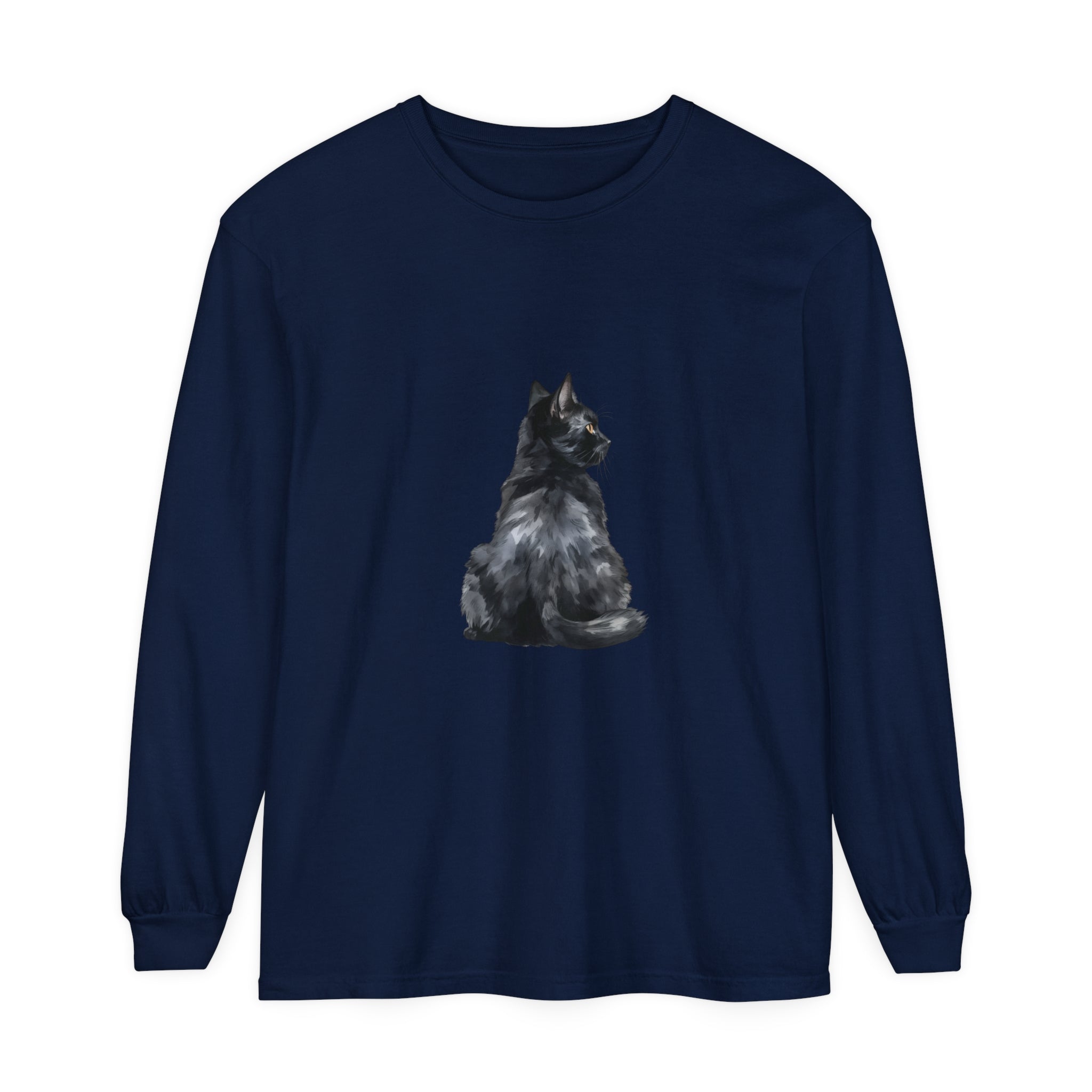 Black Cat Mystique Long Sleeve T-Shirt alt text 4
