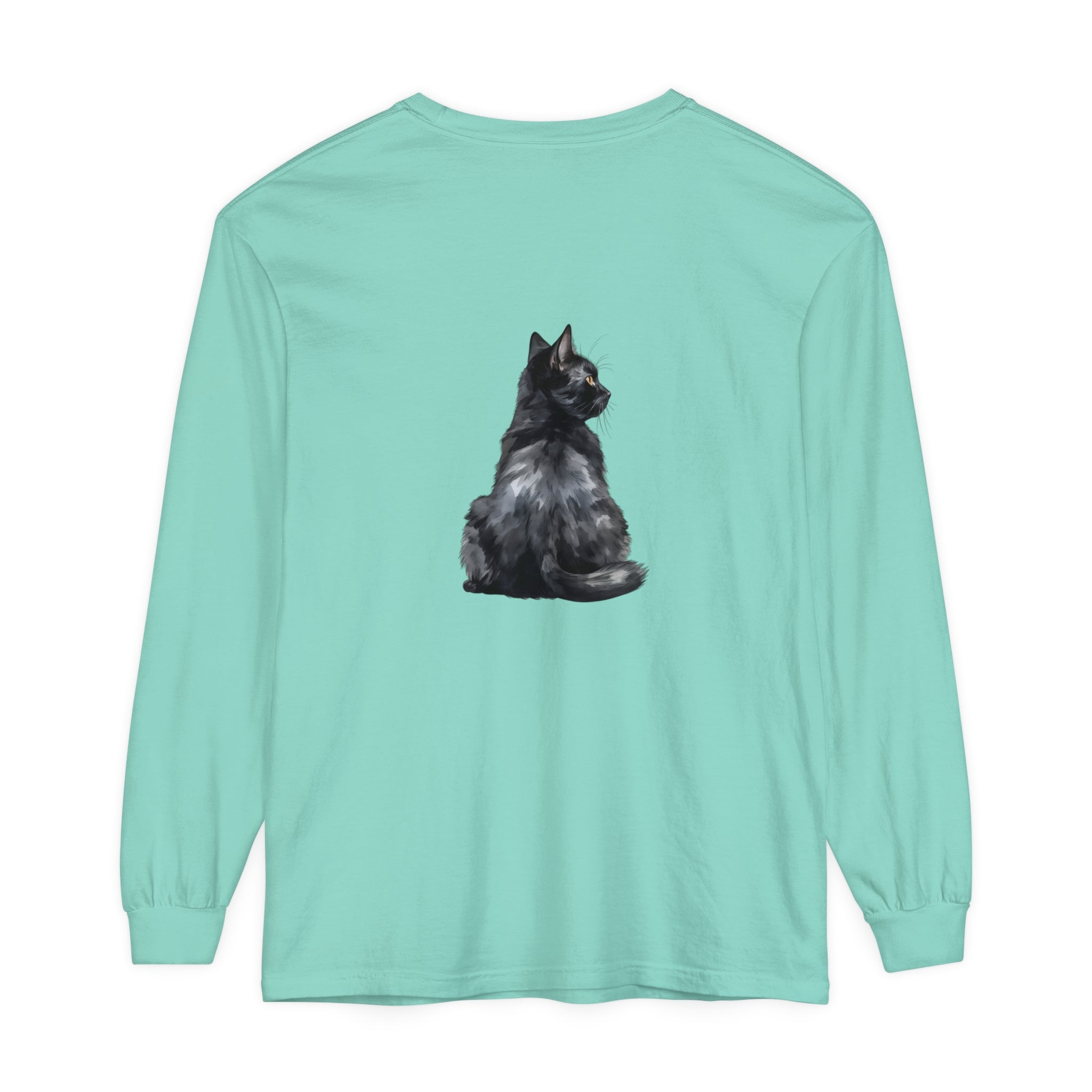 Black Cat Mystique Long Sleeve T-Shirt alt text 66
