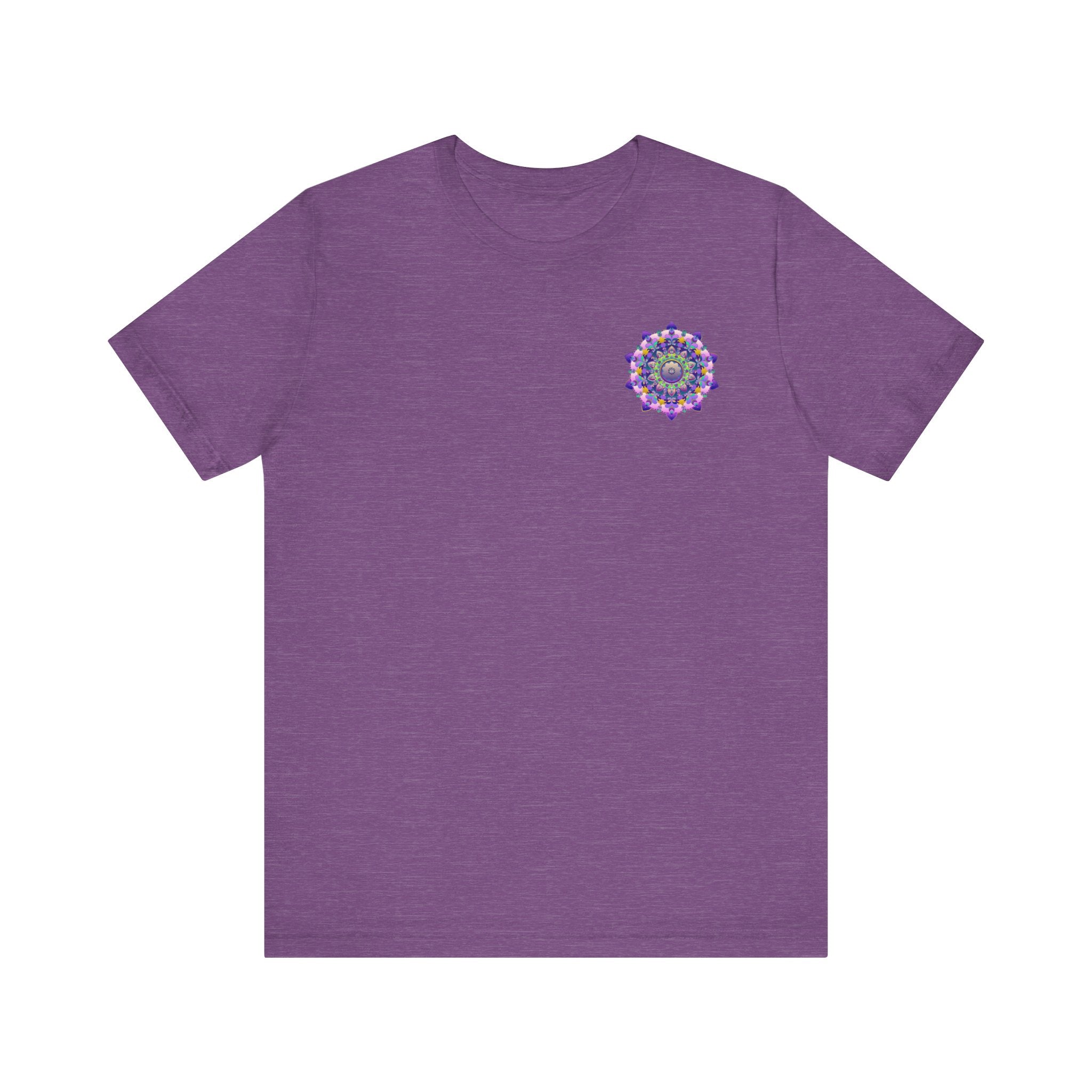 Mandala T-Shirt Featuring Intricate, Colorful Design for Spiritual Harmony