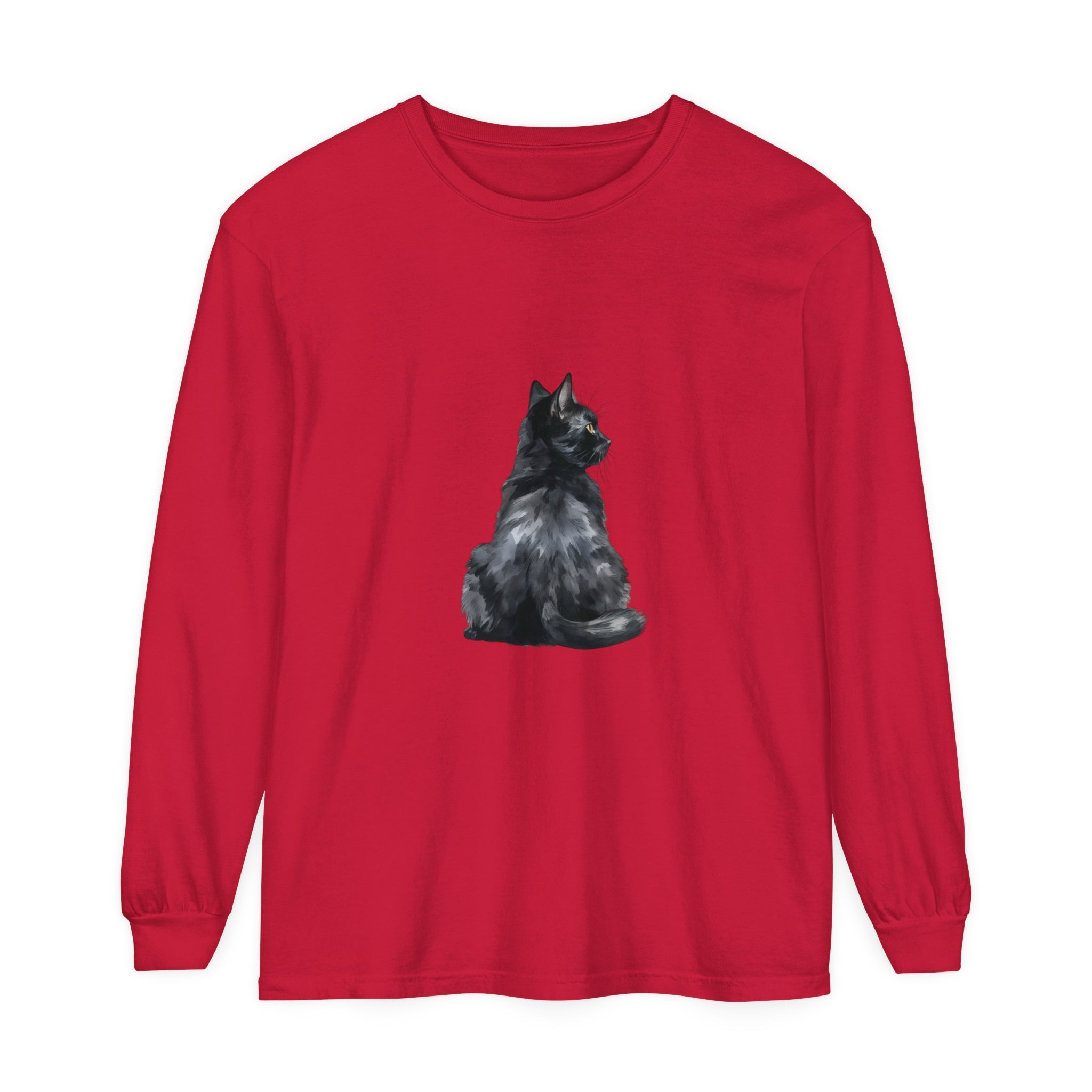 Black Cat Mystique Long Sleeve T-Shirt alt text 6
