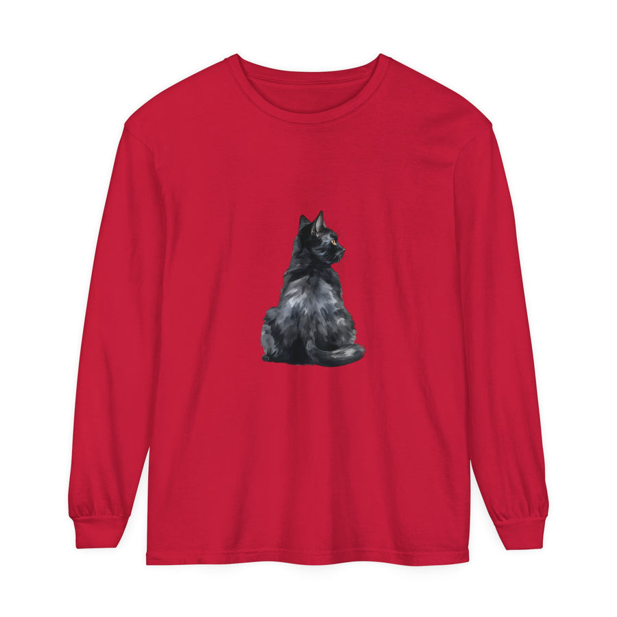 Black Cat Mystique Long Sleeve T-Shirt alt text 6