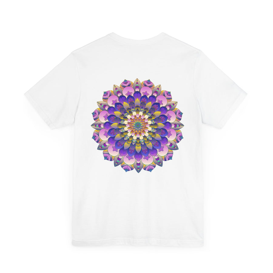 Stylish Mandala T-Shirt featuring symbolic spiritual imagery for a serene vibe