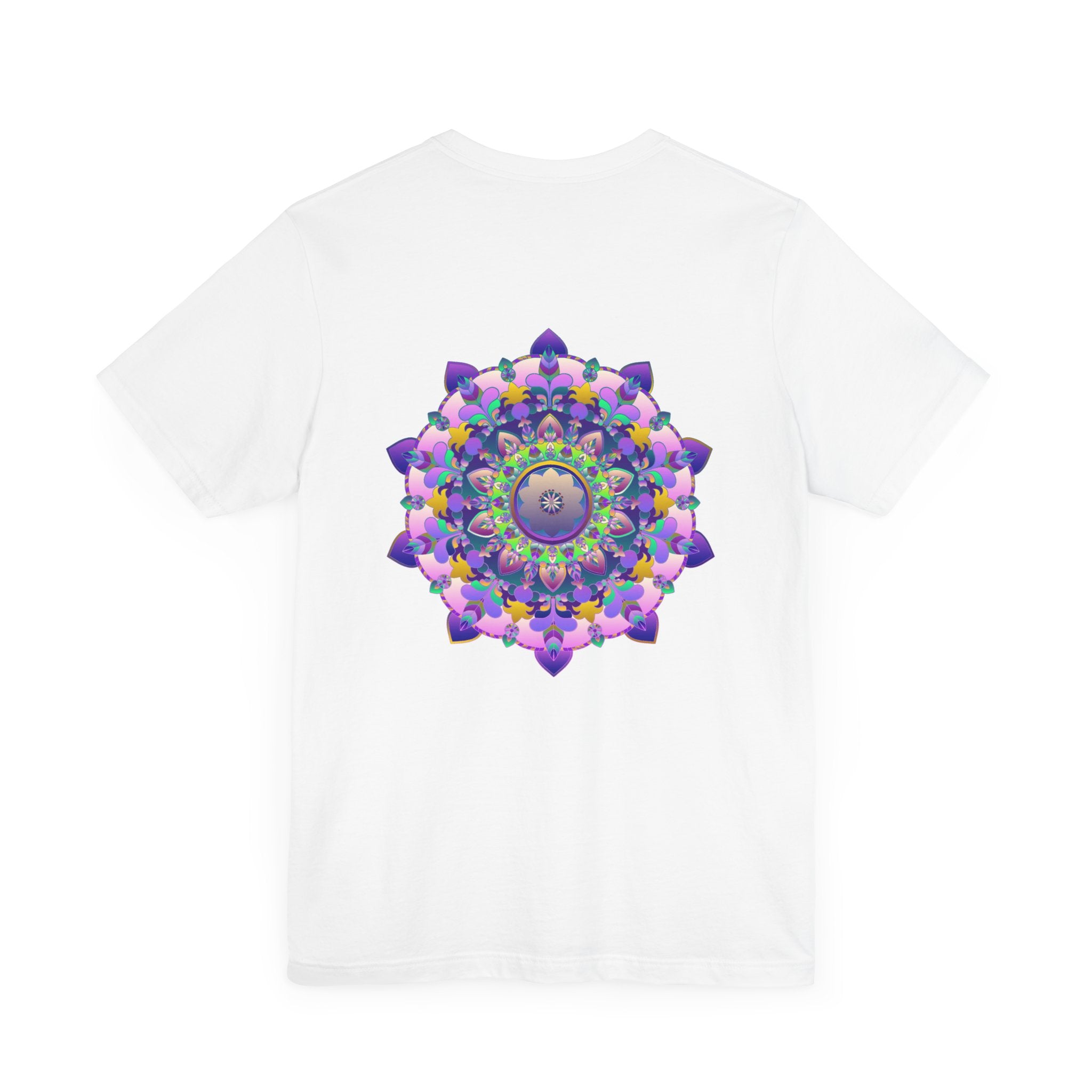 Vibrant Mandala T-Shirt with Bold and Intricate Pattern for Spiritual Peace