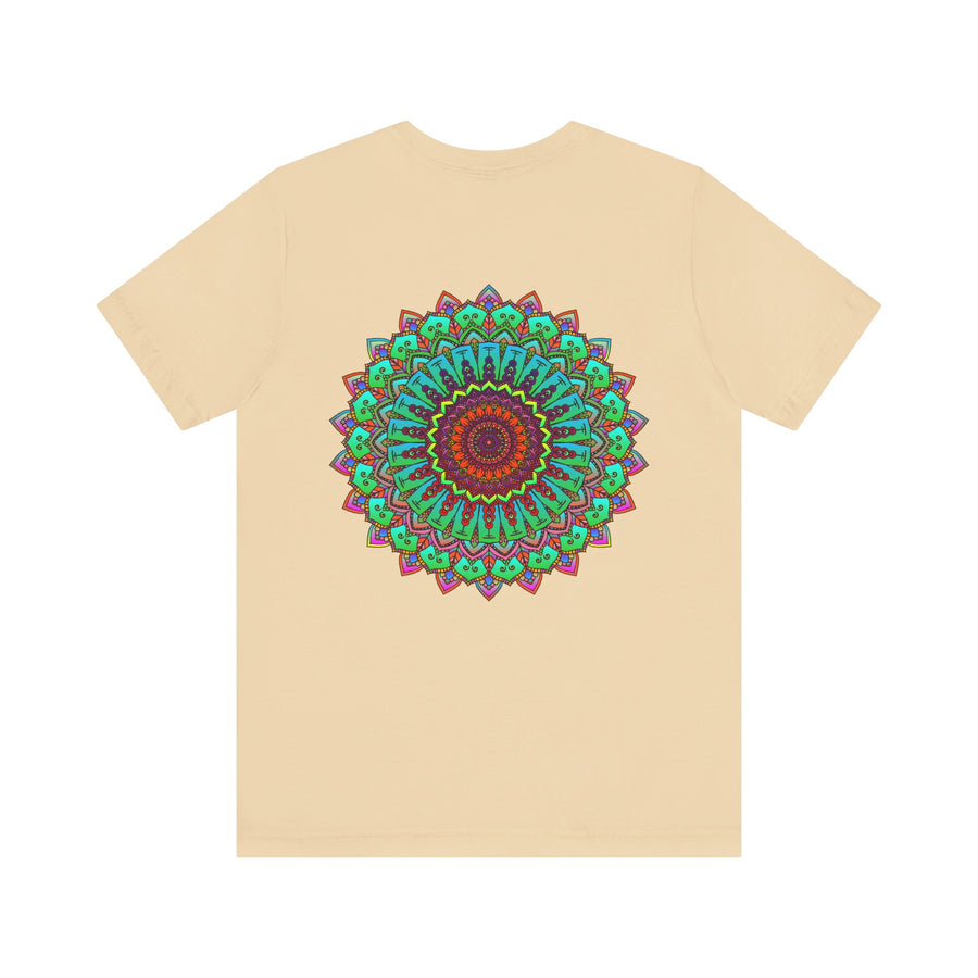 Vibrant Mandala Tee - A symbol of serenity and inner harmony