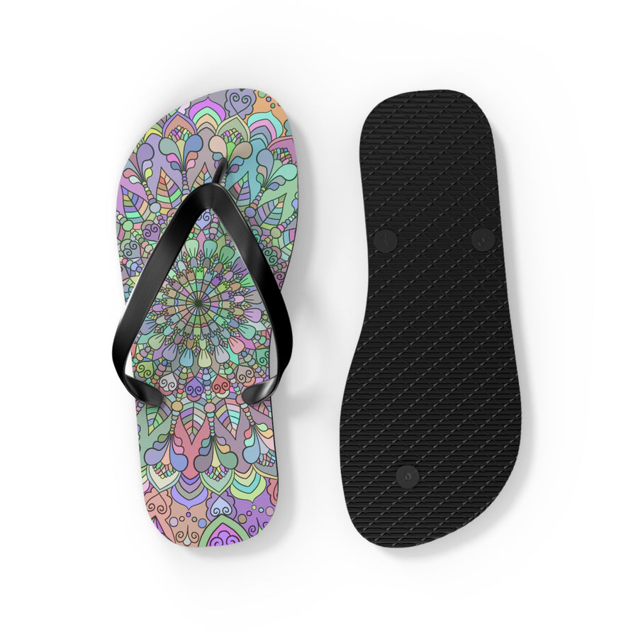 Comfortable and stylish summer footwear with unique hand-drawn designs
