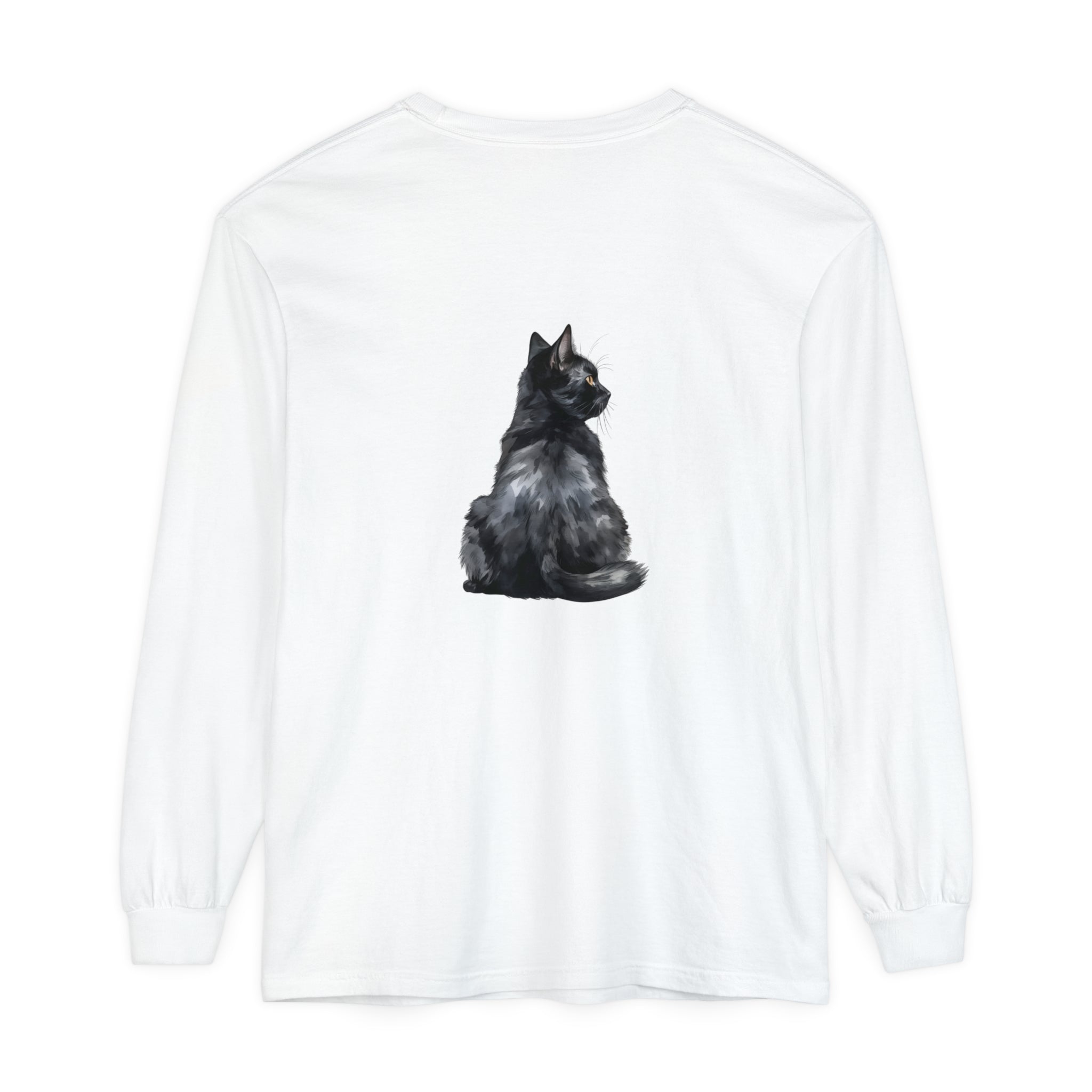 Black Cat Mystique Long Sleeve T-Shirt alt text 42