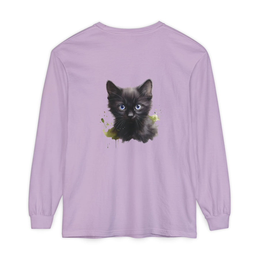 Full Sleeve Tee | Mystic Black Cat