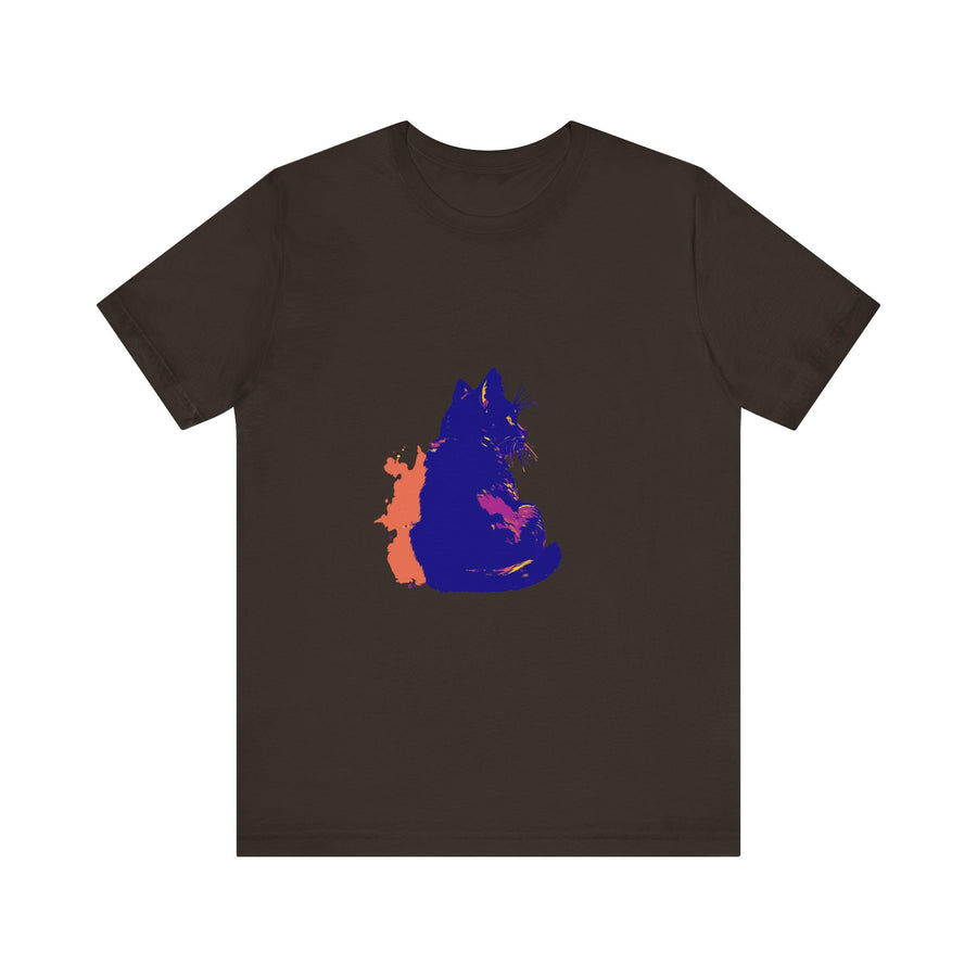 Stylish and Trendy Black Cat Mystery T-Shirt for Men and Women