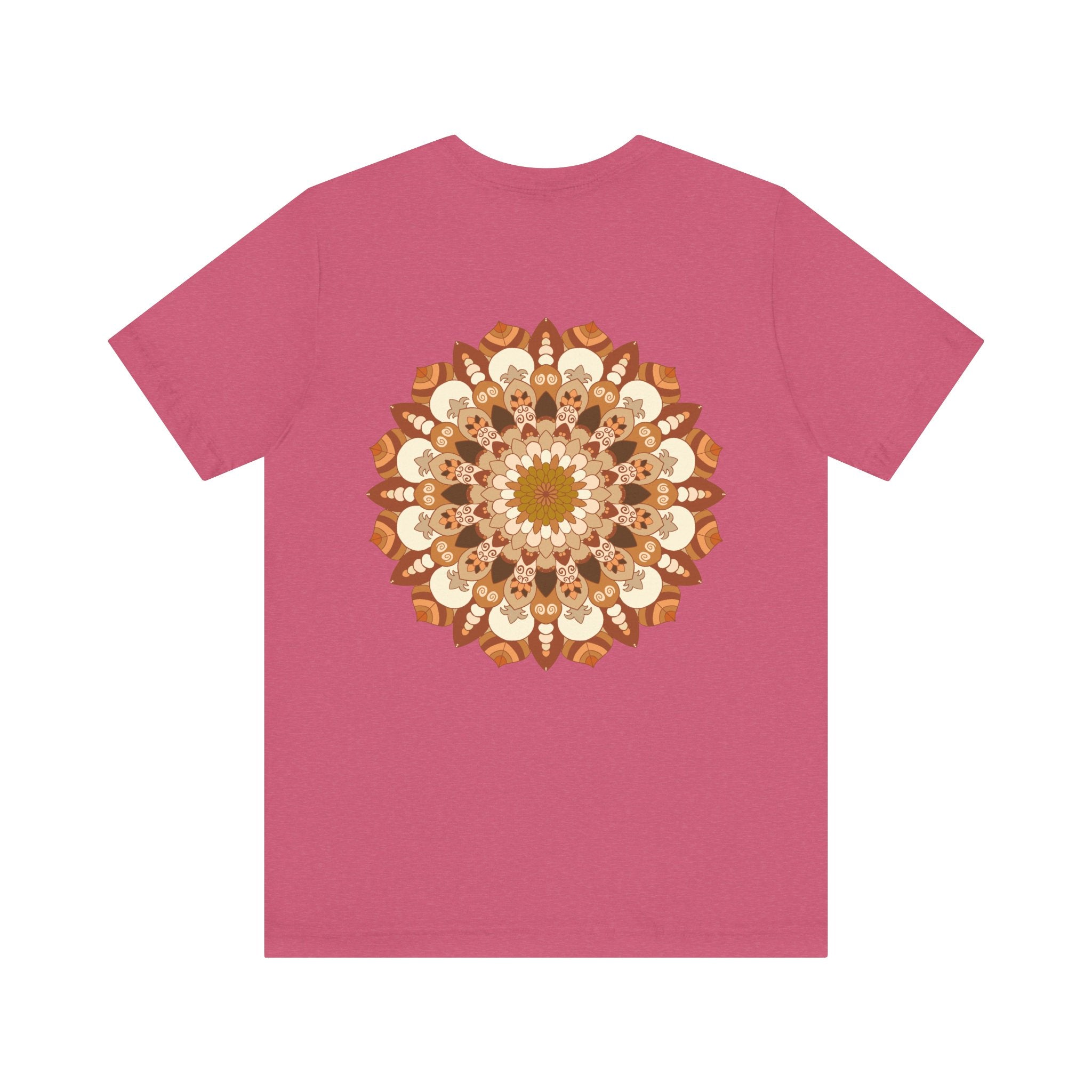 Mandala tee with calming and soothing energy