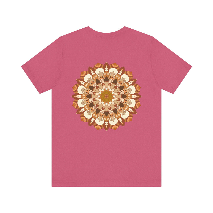 Mandala tee with calming and soothing energy