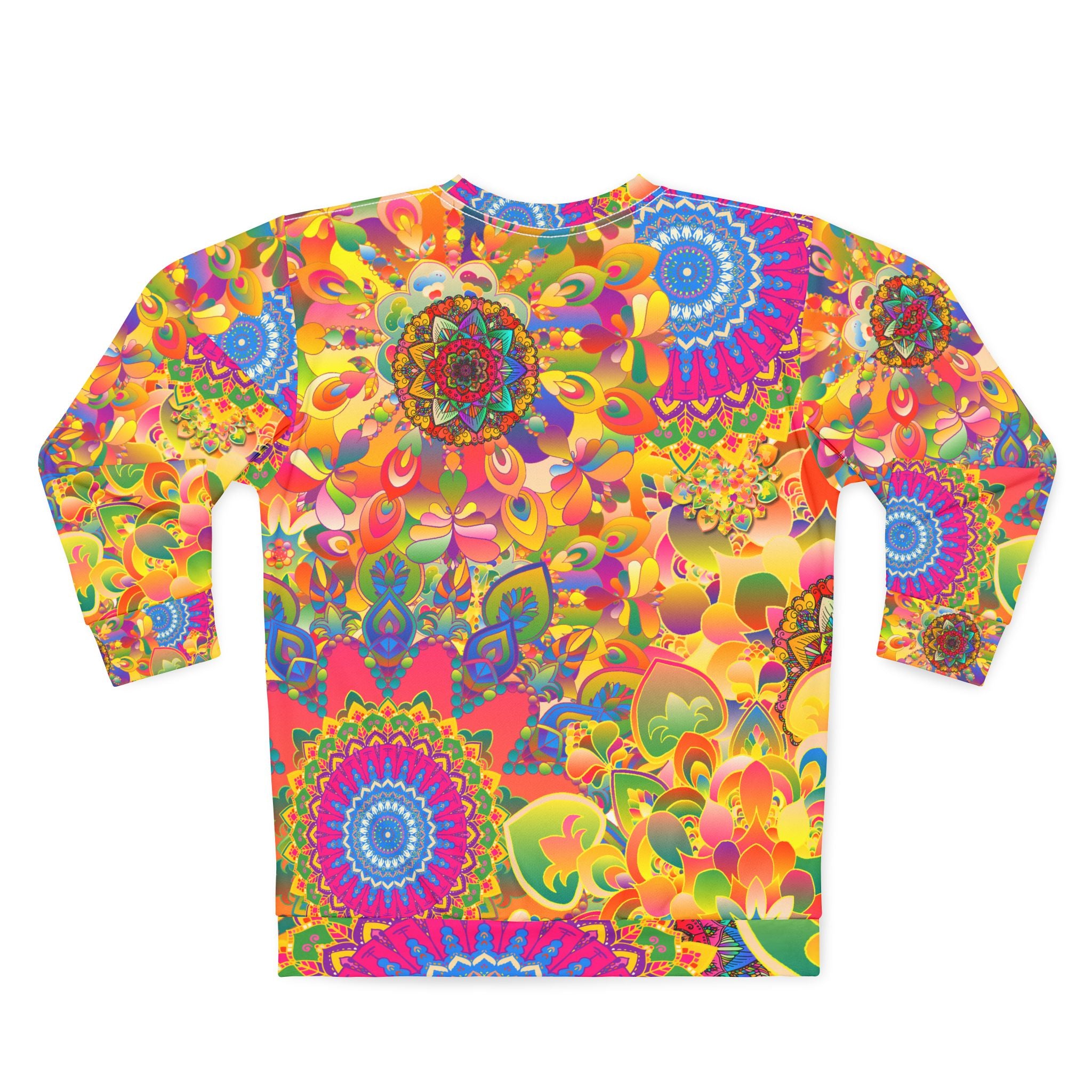 Psychedelic Floral Mandala AOP Sweatshirt