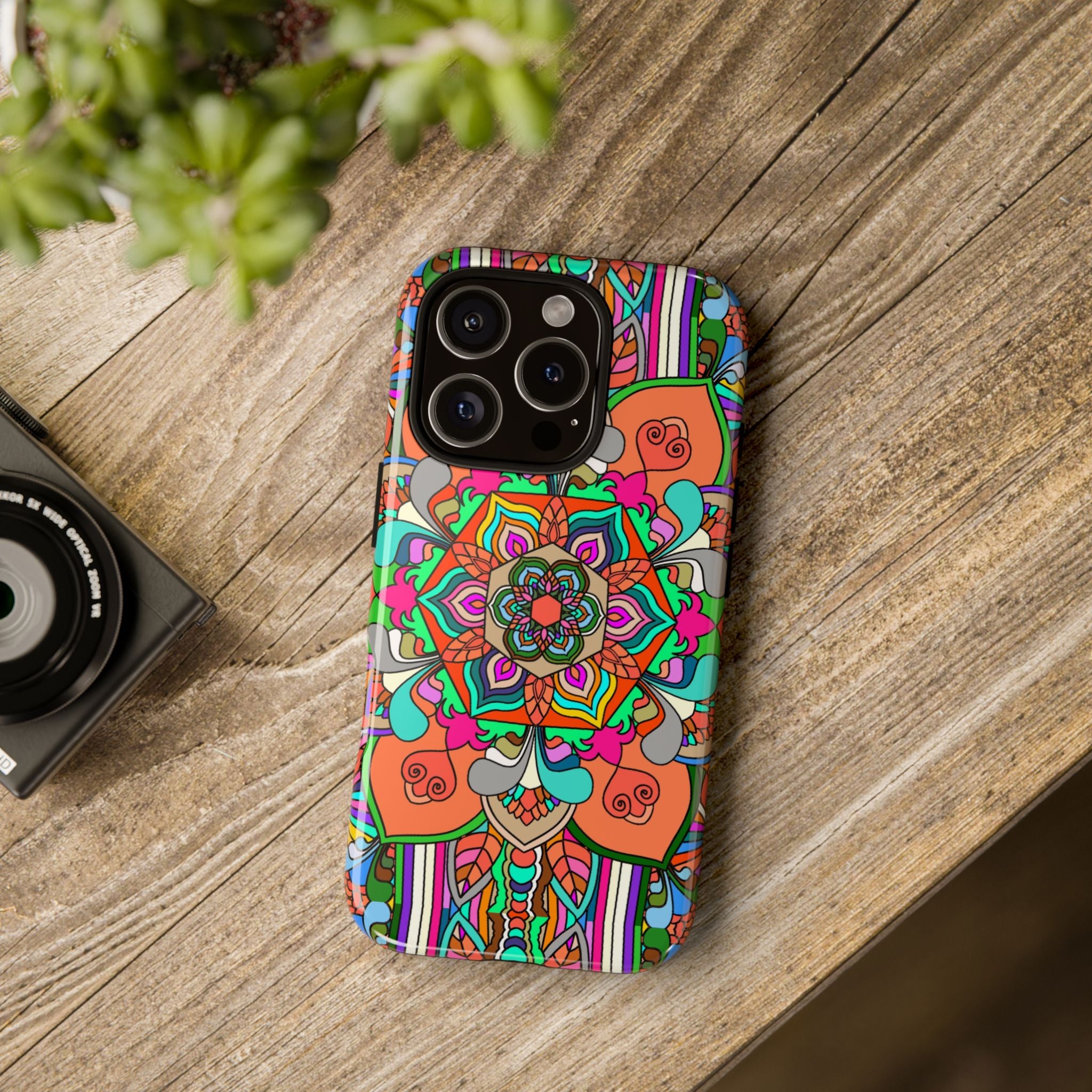 Vibrant Mandala Phone Case