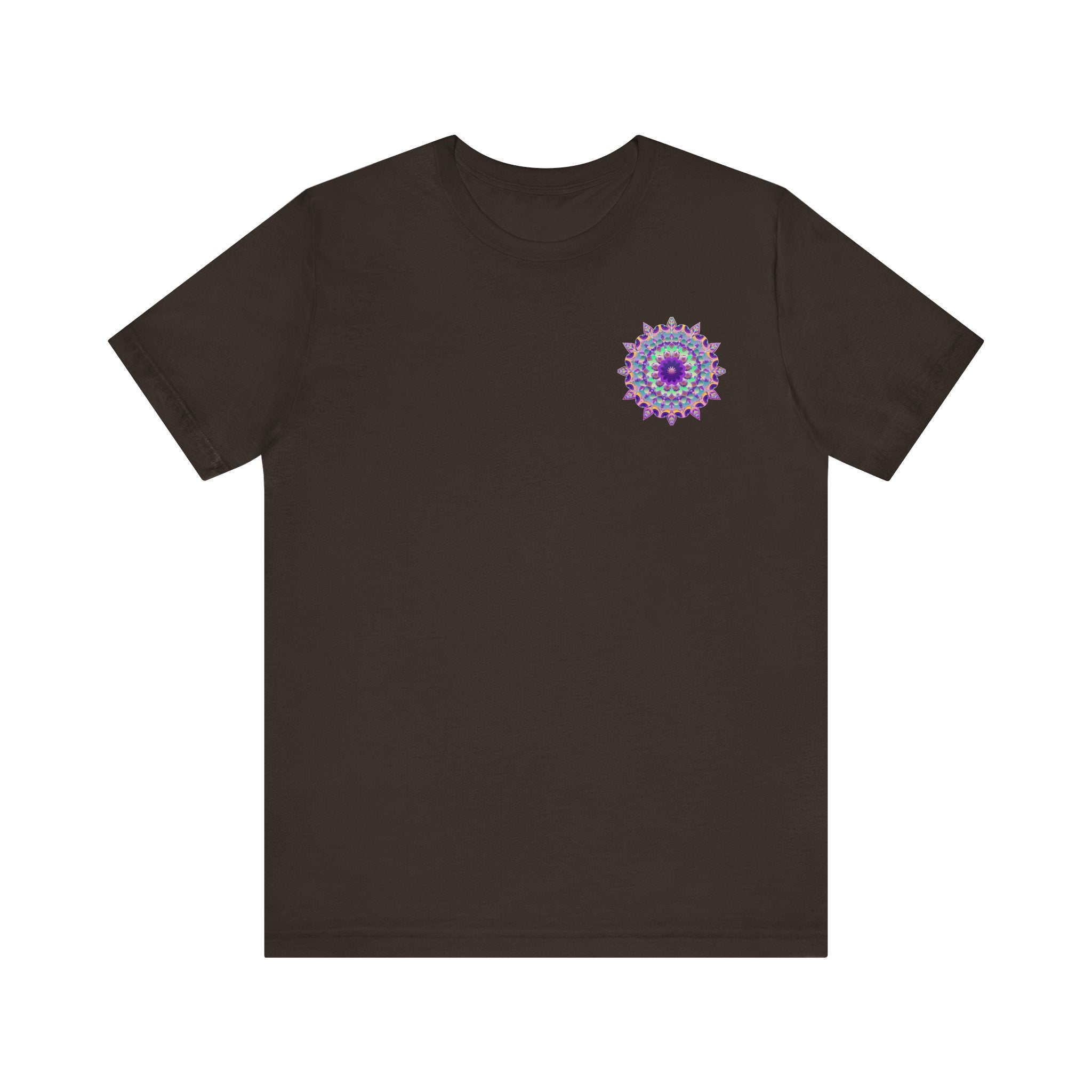 Spiritual Mandala Tee promoting peace, balance, and tranquility