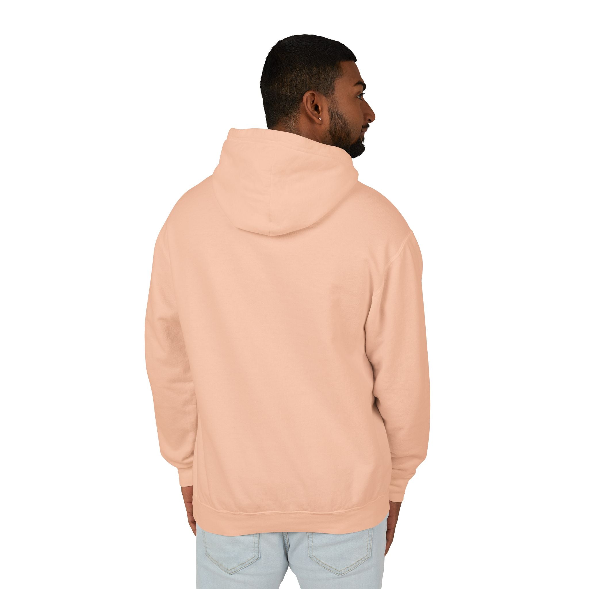 Vibrant Floral Mandala Unisex Lightweight Hoodie