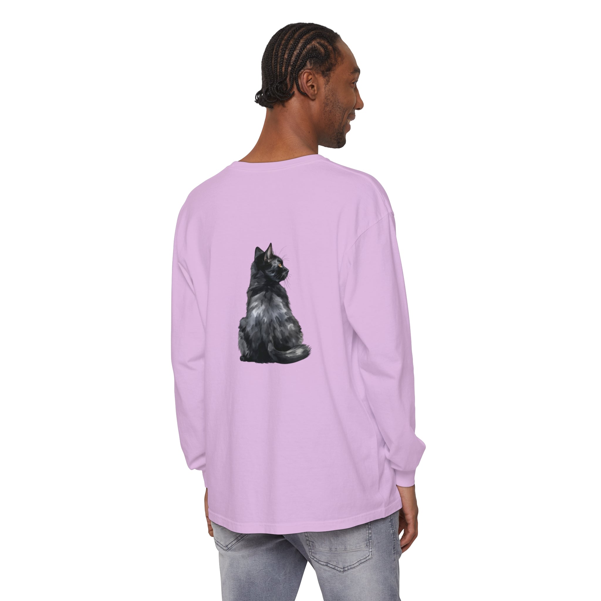 Black Cat Mystique Long Sleeve T-Shirt alt text 41
