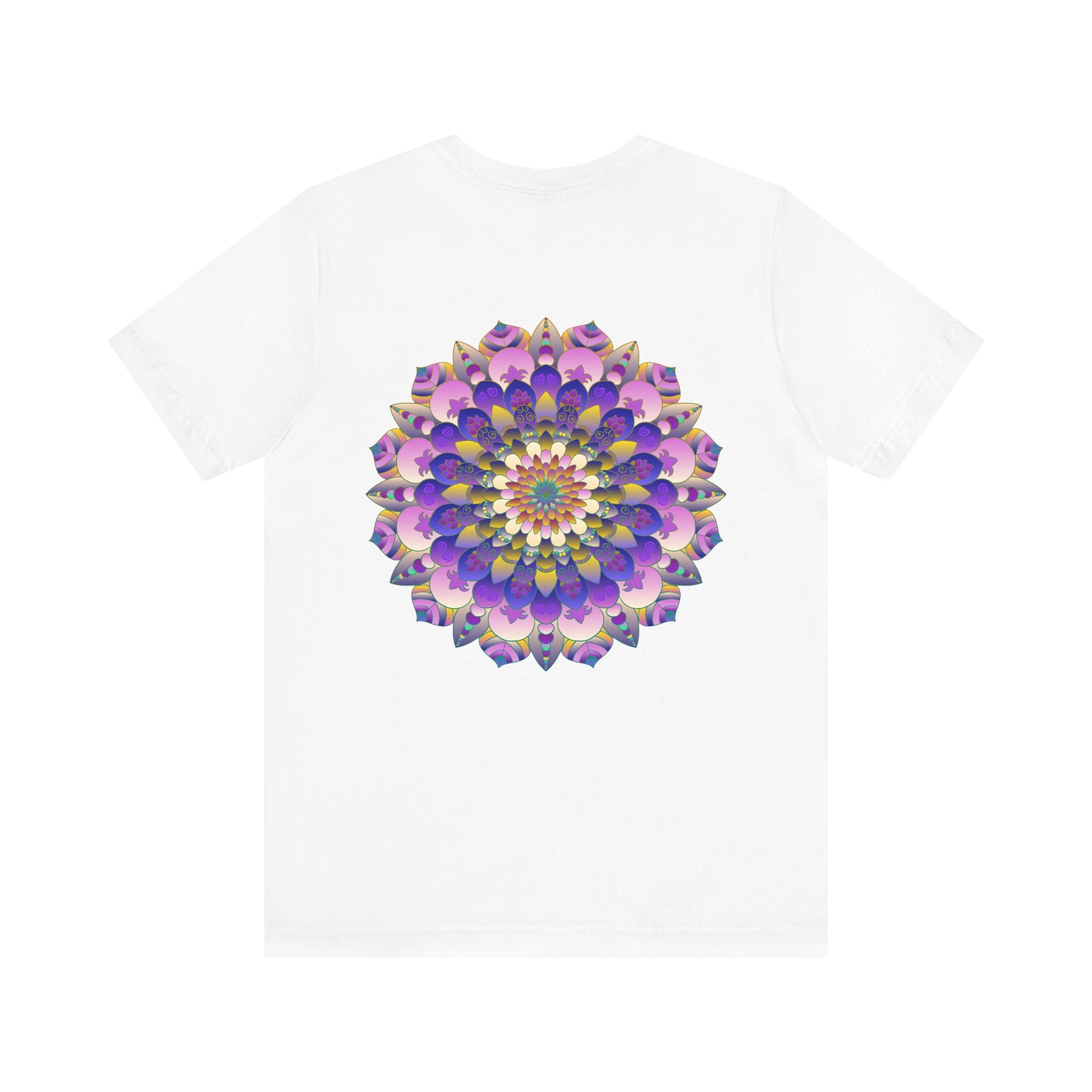 Beautiful Mandala T-Shirt in vibrant colors for a peaceful and harmonious look