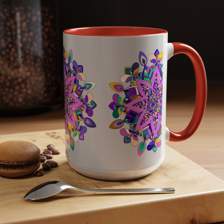 Stylish Mug with Detailed Mandala Pattern