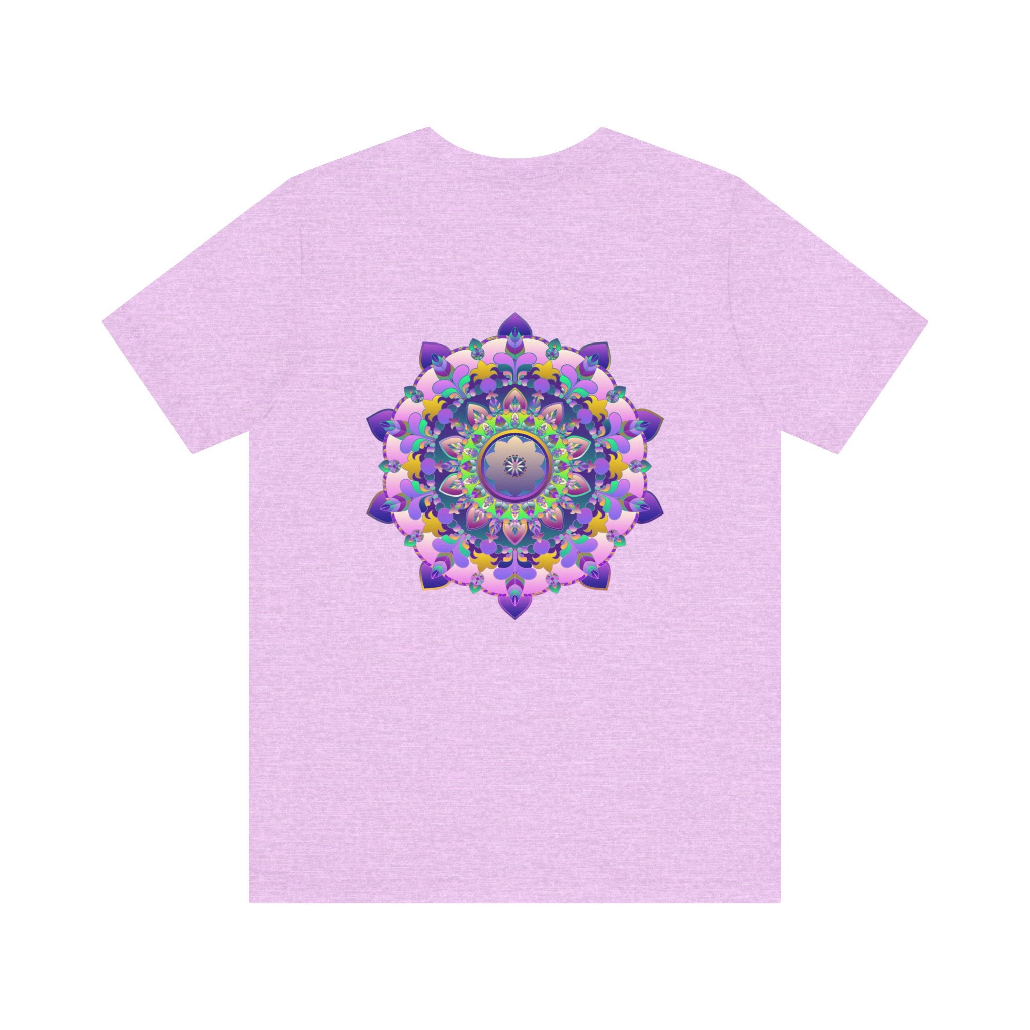 Vibrant Mandala Tee with Eye-Catching Geometric Design for Spiritual Balance
