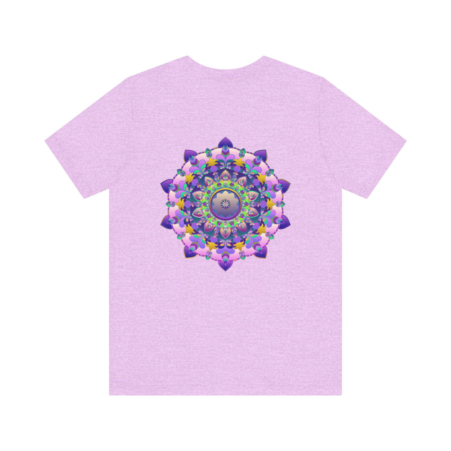Vibrant Mandala Tee with Eye-Catching Geometric Design for Spiritual Balance