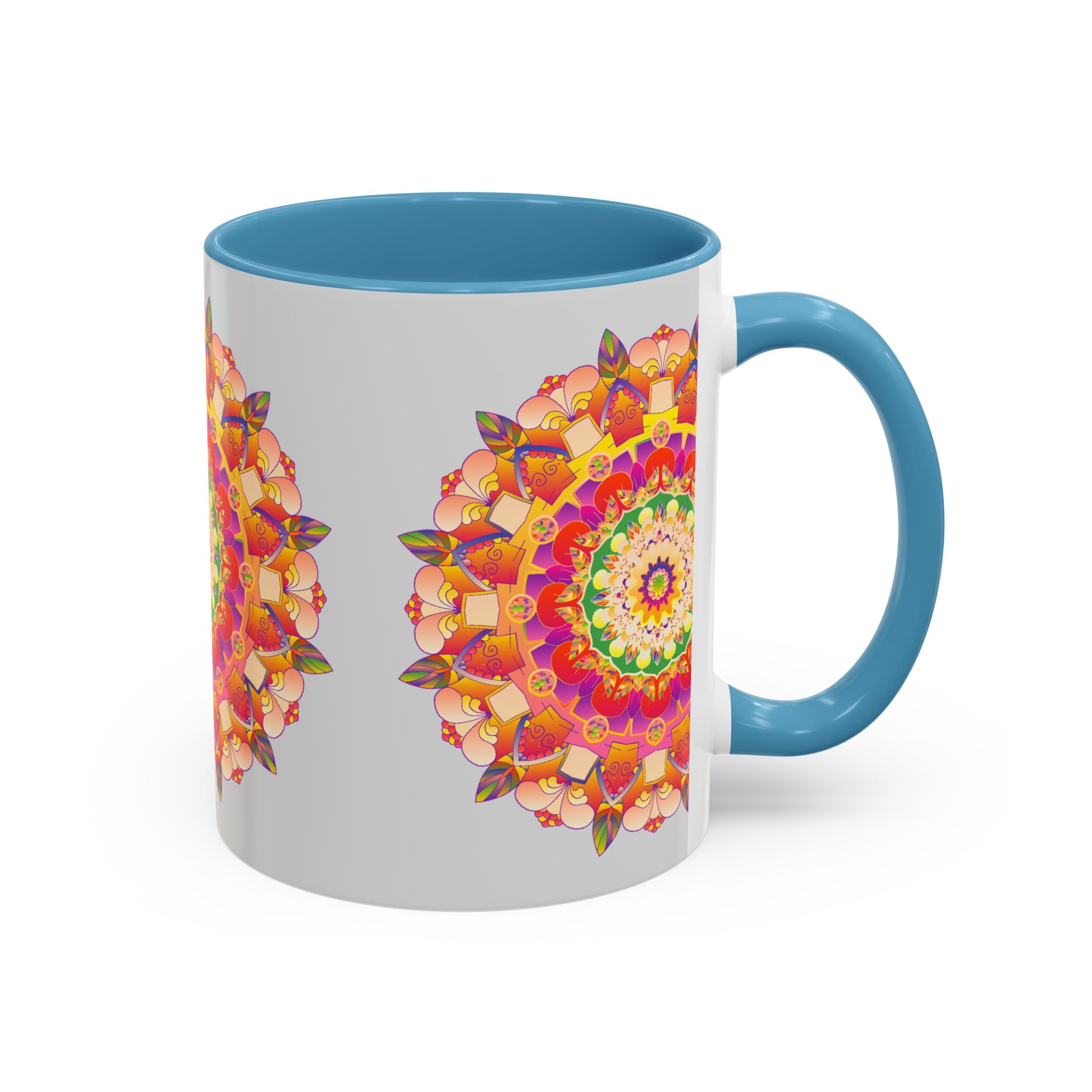 Colorful mandala art representing peace and tranquility