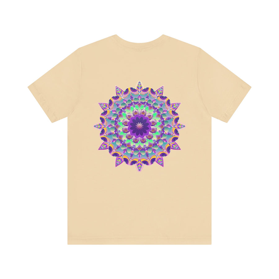 Beautiful Mandala Tee featuring intricate design for spiritual peace and harmony