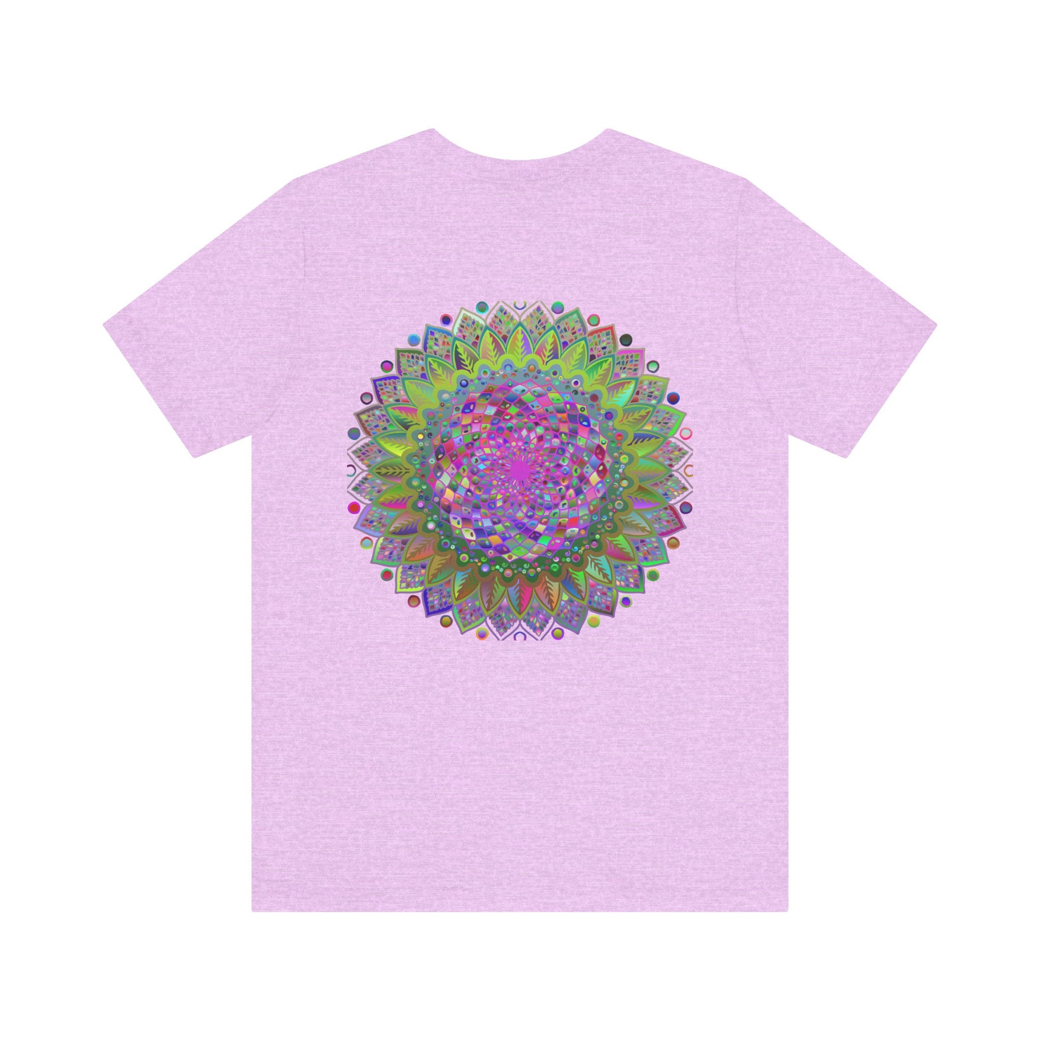 Intricately designed mandala tee symbolizing inner peace and tranquility