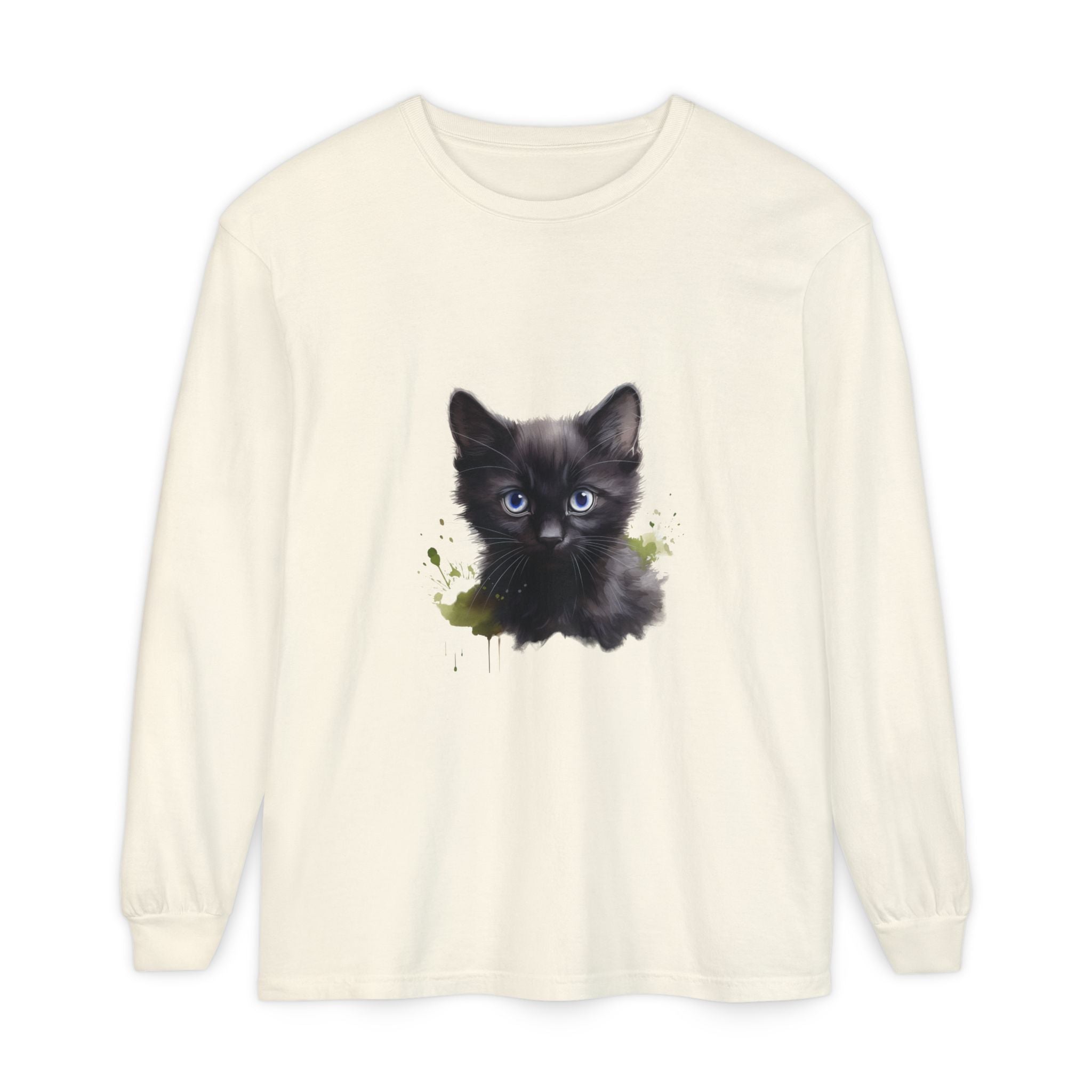 Full Sleeve Tee | Mystic Black Cat