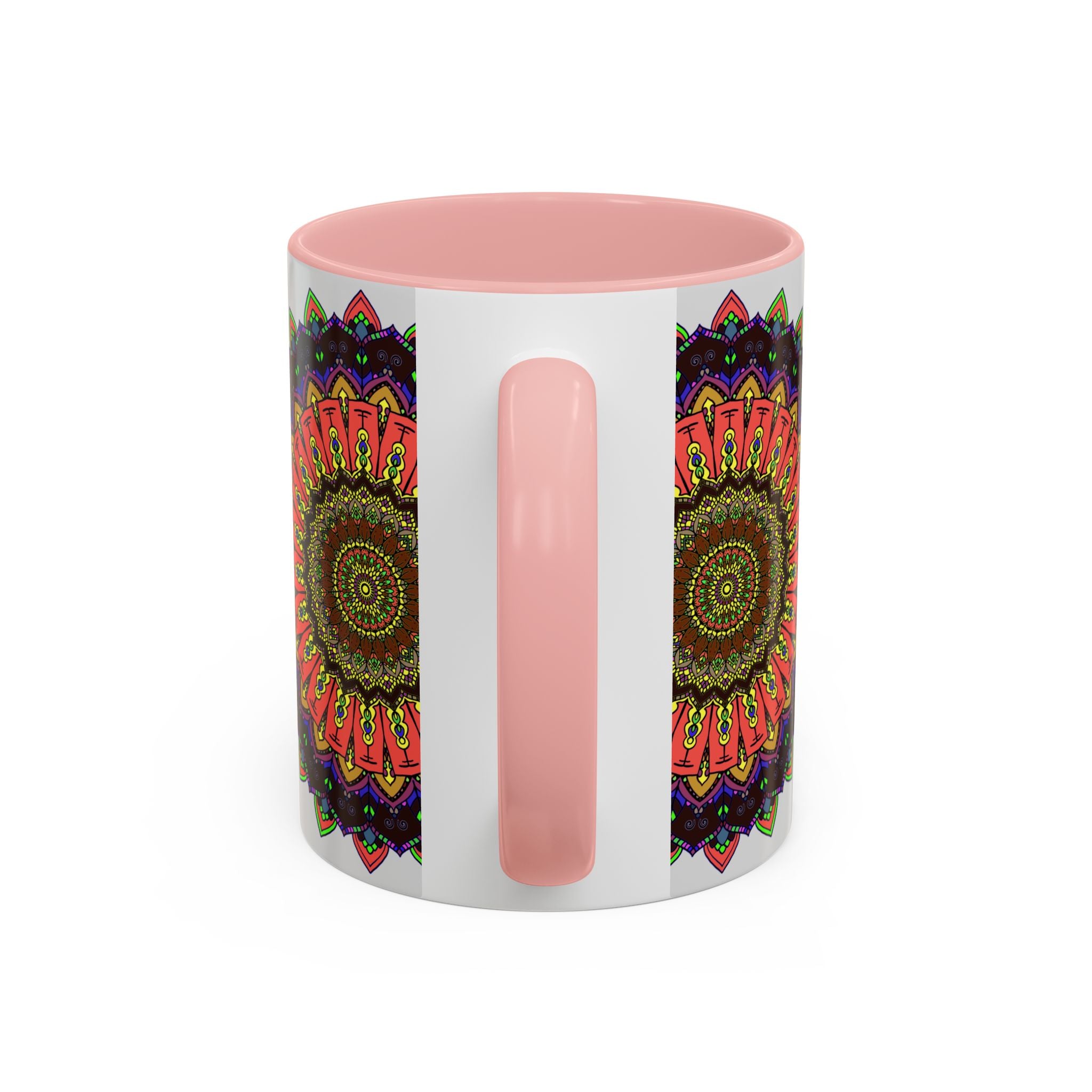 Eye-catching and unique mandala art mug for spiritual individuals