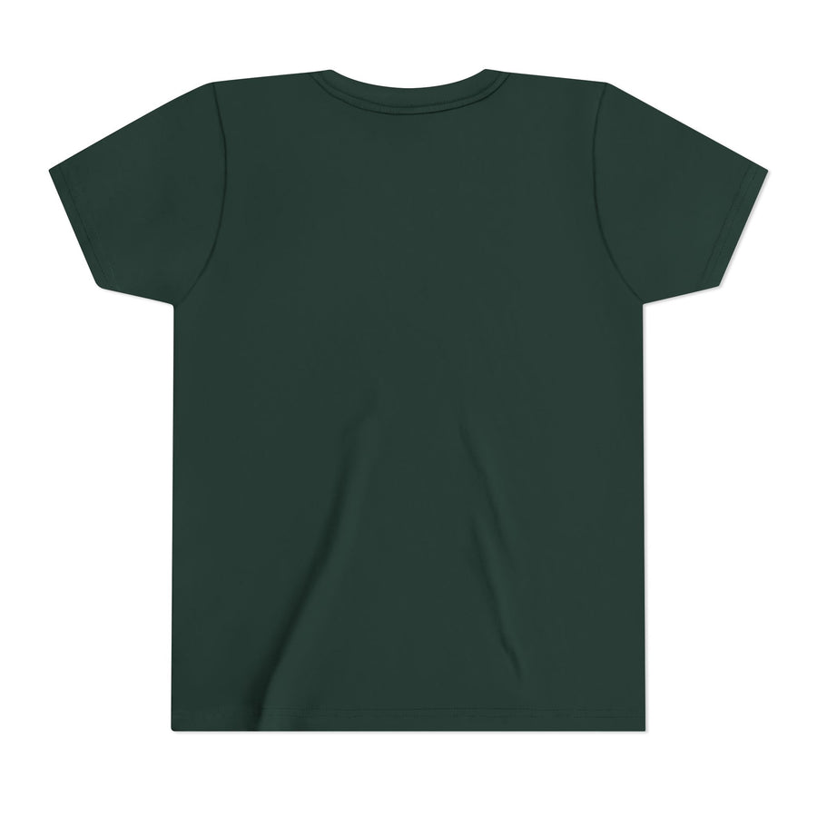 Youth Tee - Cartoon Sheeps Hugging Heart, Cute and Lovely Design