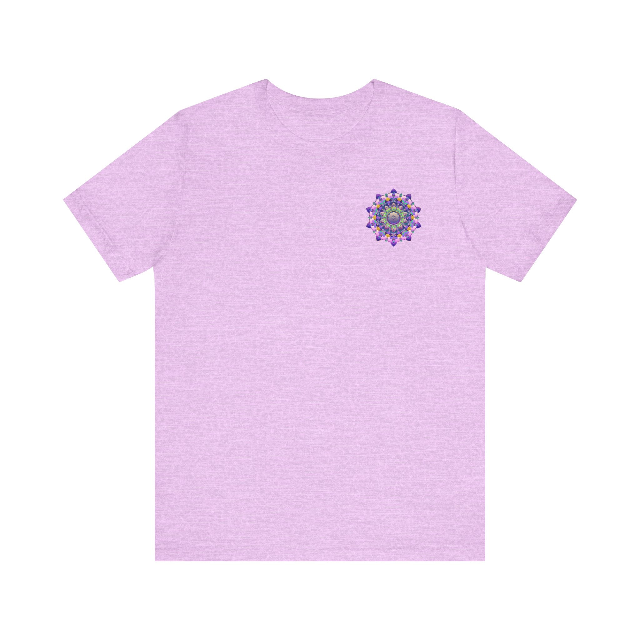 Vibrant Mandala T-Shirt with Eye-Catching Design for Spiritual Peace