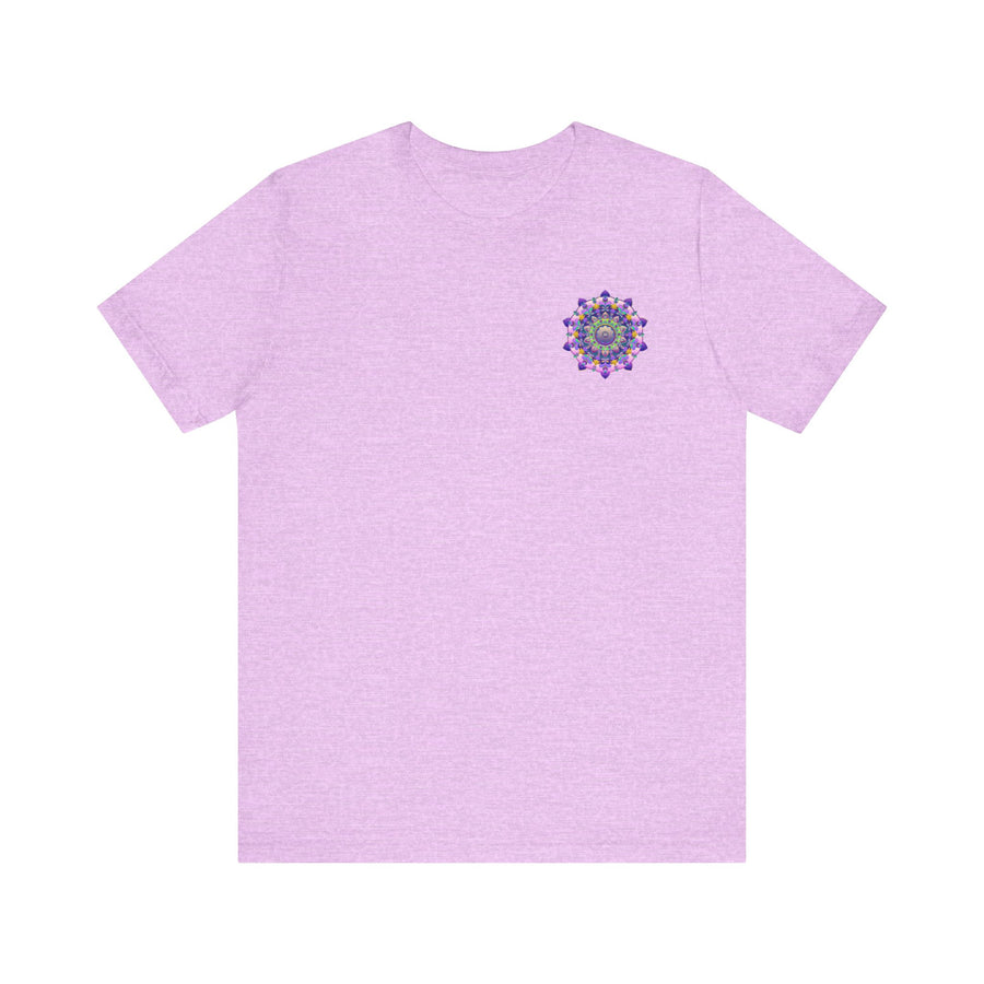 Vibrant Mandala T-Shirt with Eye-Catching Design for Spiritual Peace