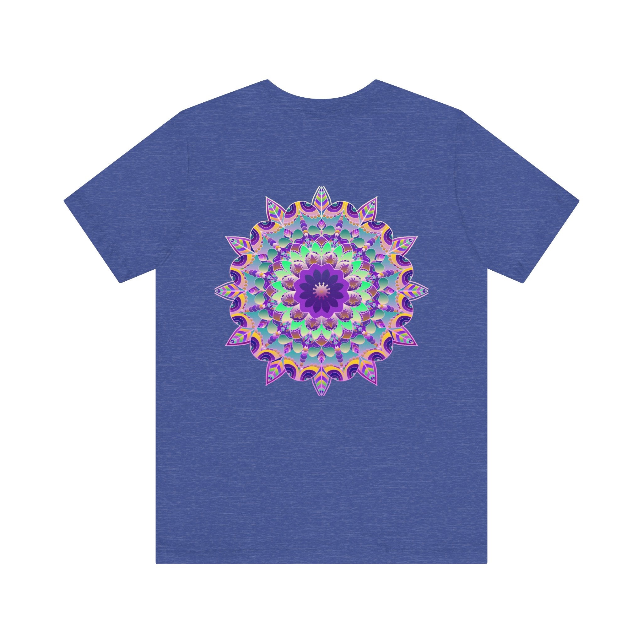 Tranquil Mandala Tee promoting spiritual connection and emotional healing