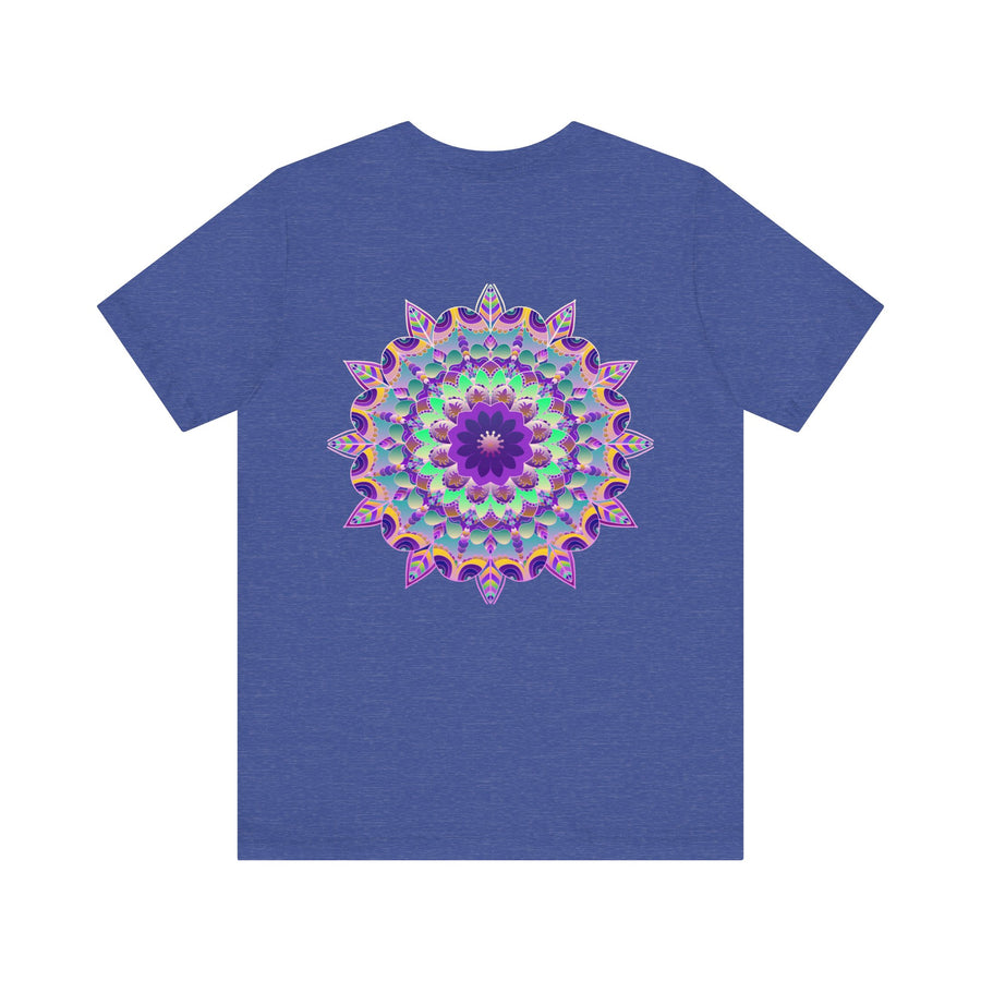 Tranquil Mandala Tee promoting spiritual connection and emotional healing