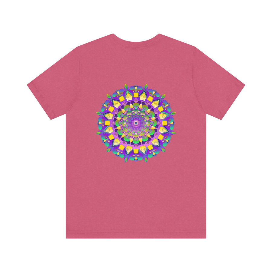 Stunning Mandala Tee with vibrant and intricate design for inner peace