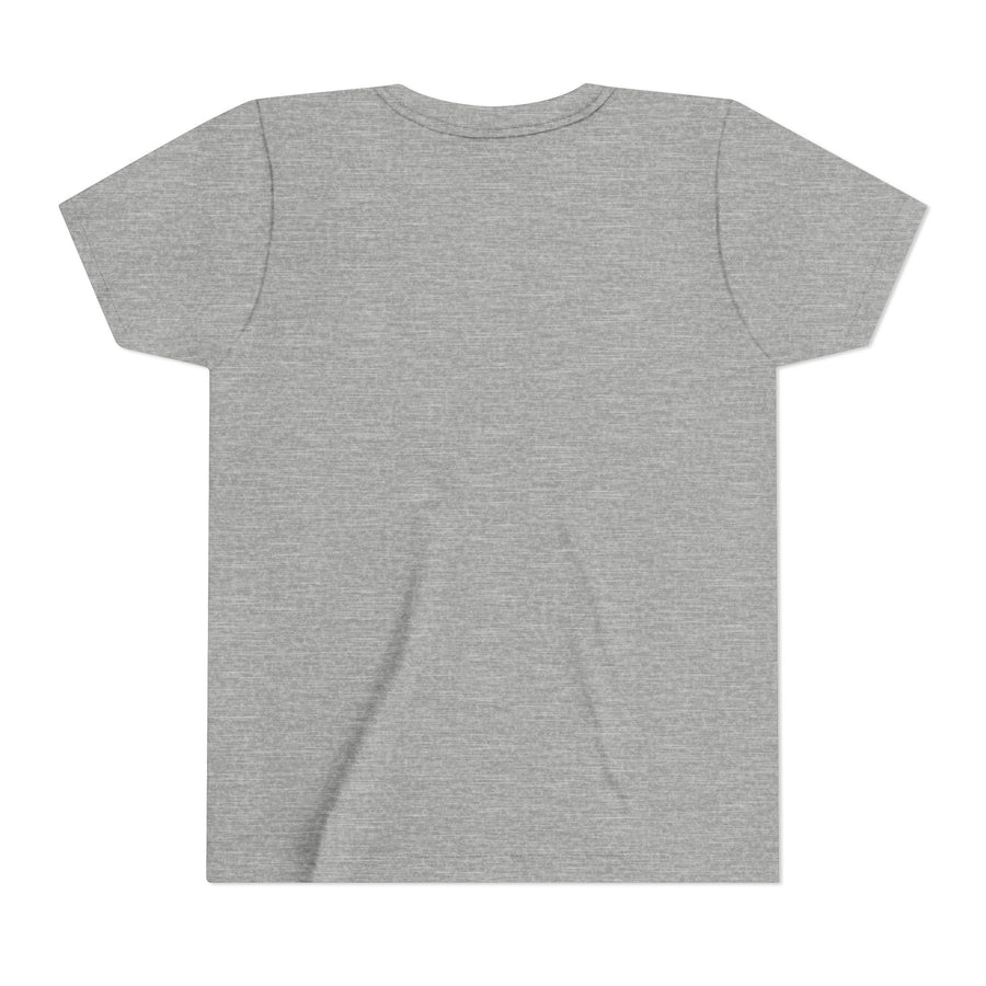 Youth Tee - Cartoon Sheeps Hugging Heart, Cute and Lovely Design