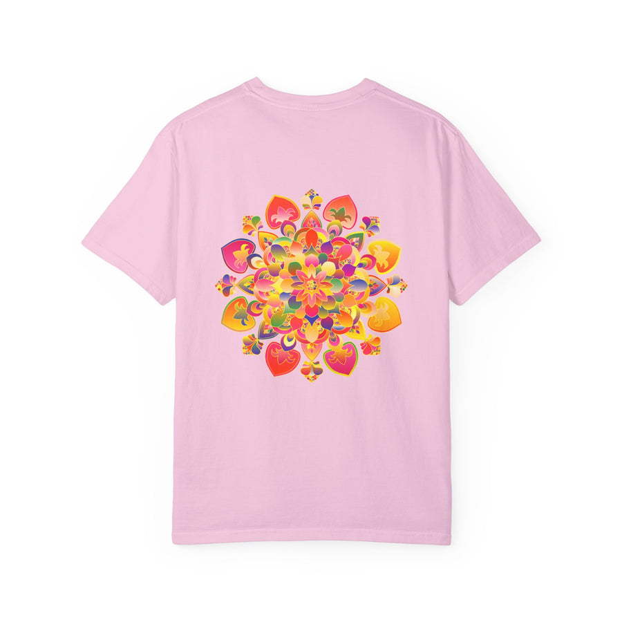 Stylish Mandala Tee with a colorful and eye-catching hand-drawn design