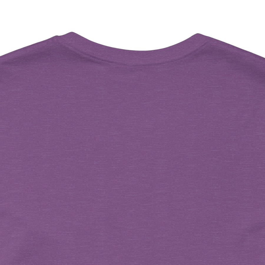 Black Cat Mystery - Purple Paint Splatter T-Shirt