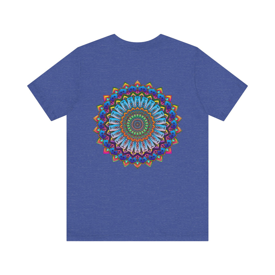Vibrant Mandala Tee featuring a beautiful spiritual design for peace and harmony