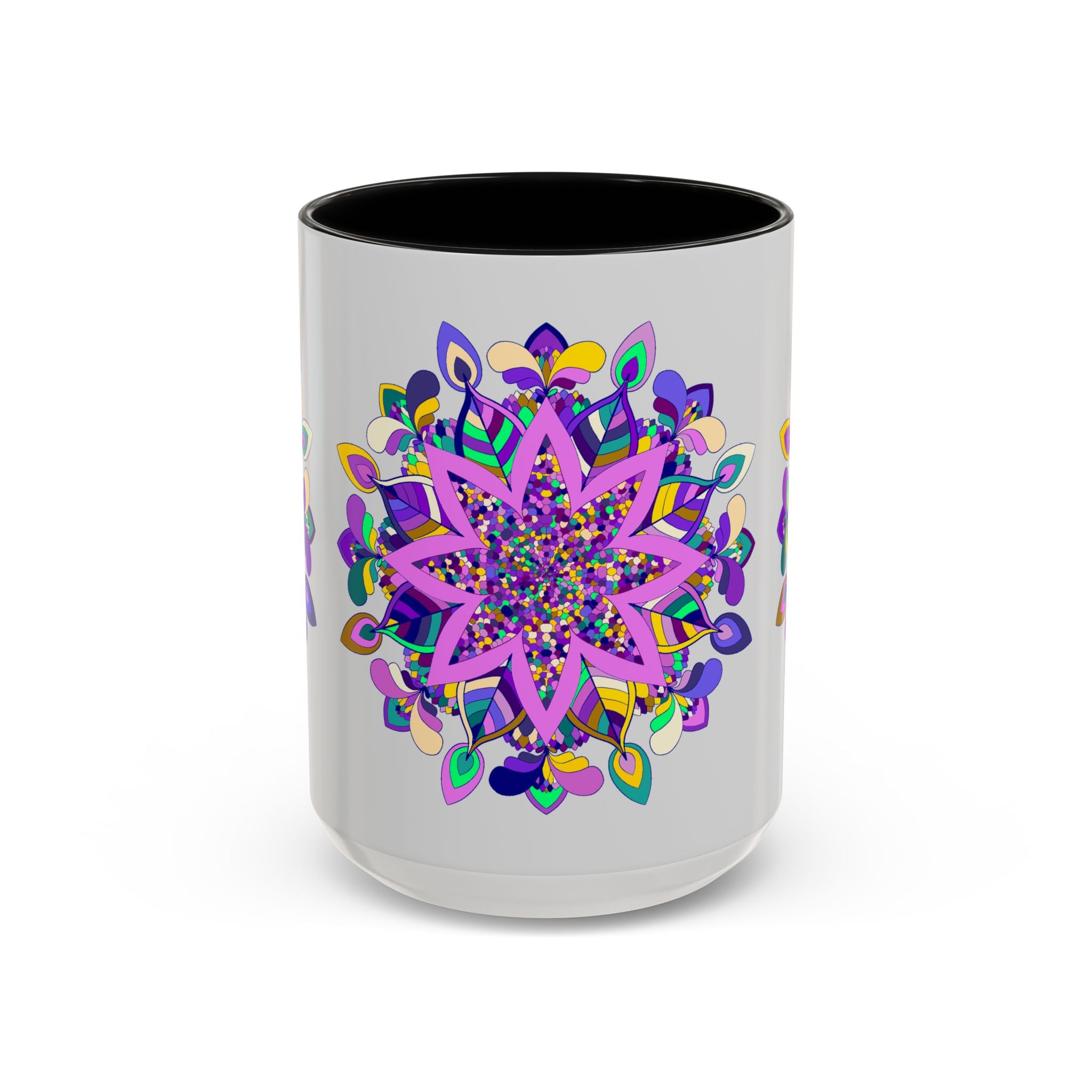 Unique Hand-Painted Mug with Mandala Art