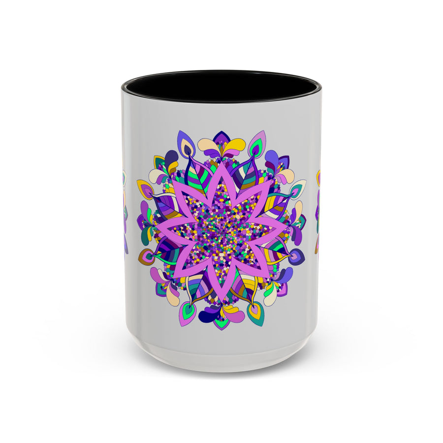 Unique Hand-Painted Mug with Mandala Art