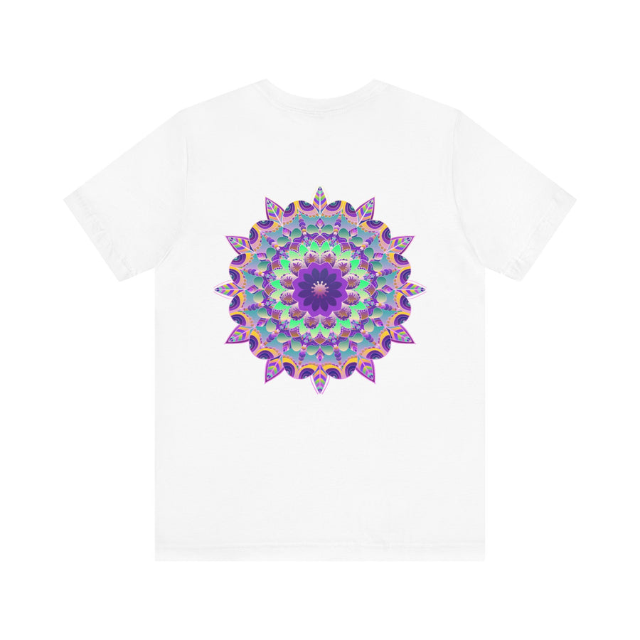 Beautiful mandala tee featuring intricate design for spiritual peace and harmony