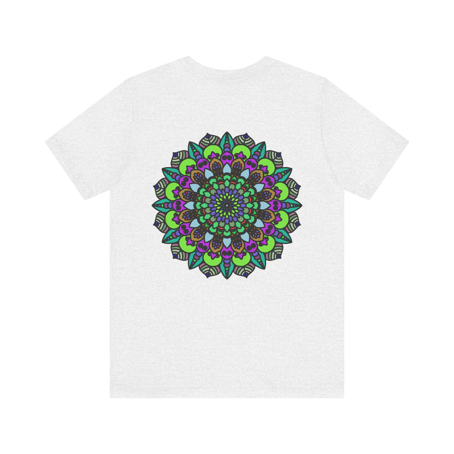 Beautiful and calming mandala design on a high-quality t-shirt