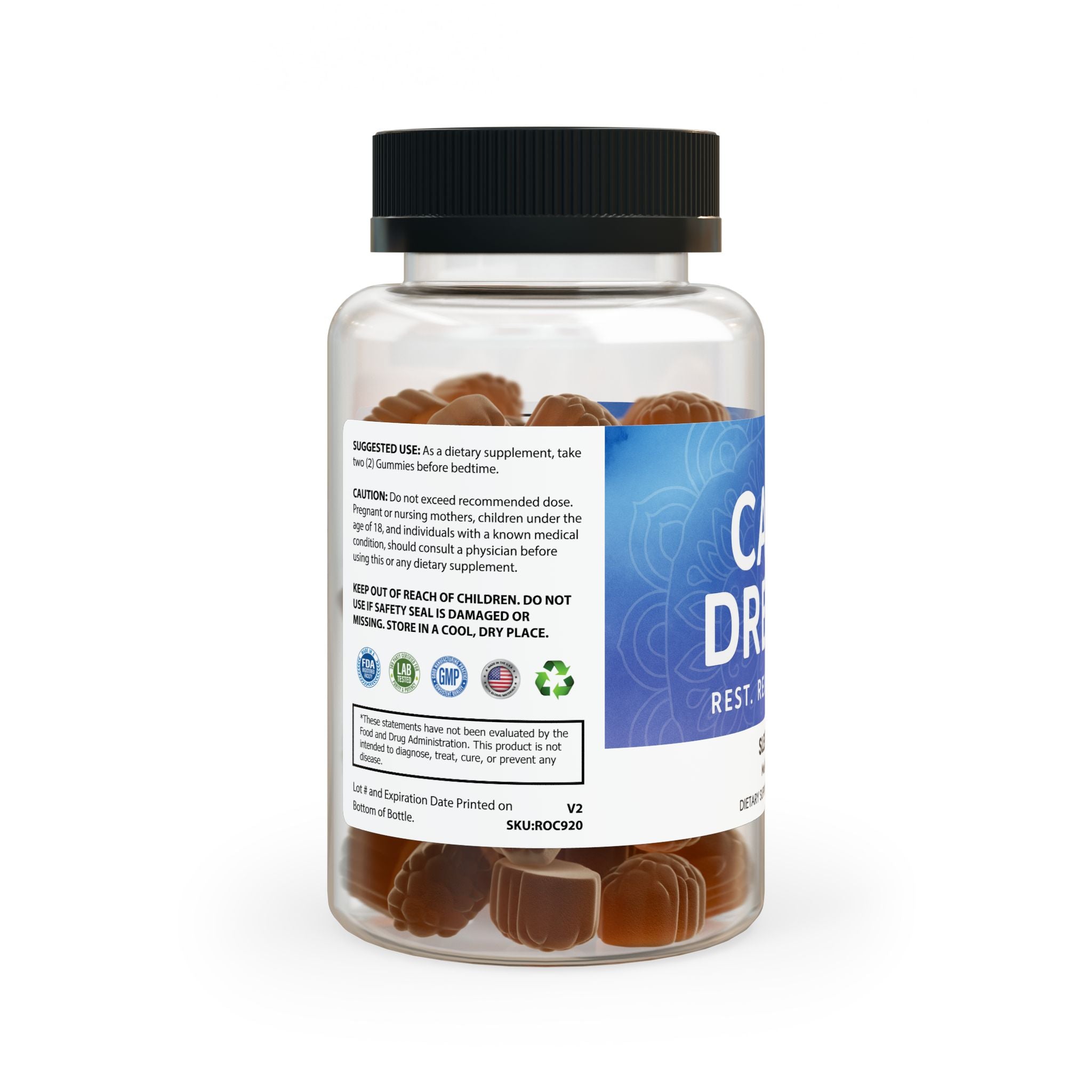 Caramelle gommose per dormire bene (60 caramelle gommose)