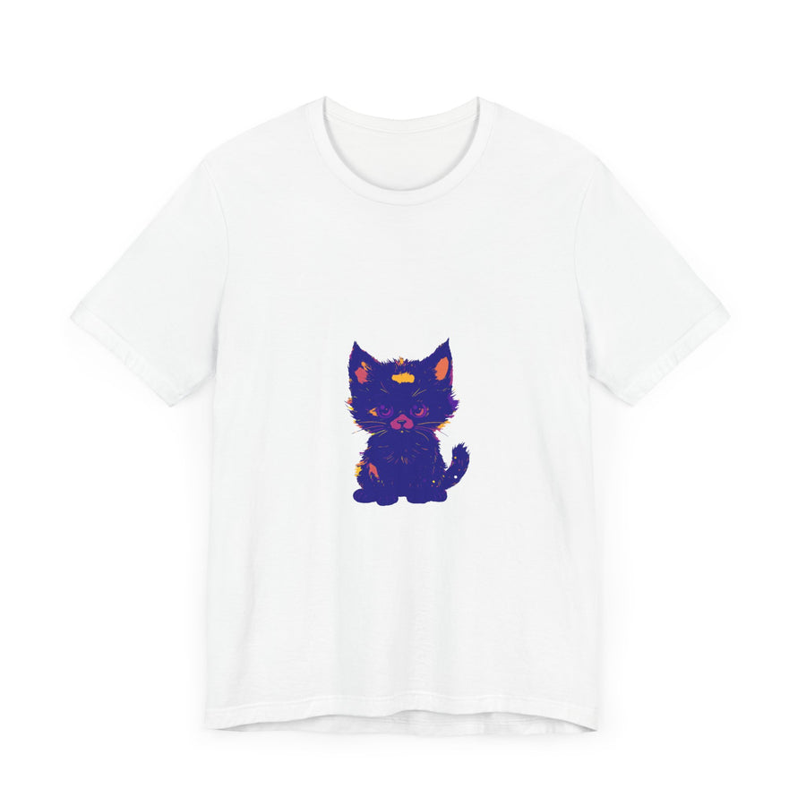 Blue Cat T-Shirt that adds a touch of whimsy to any outfit