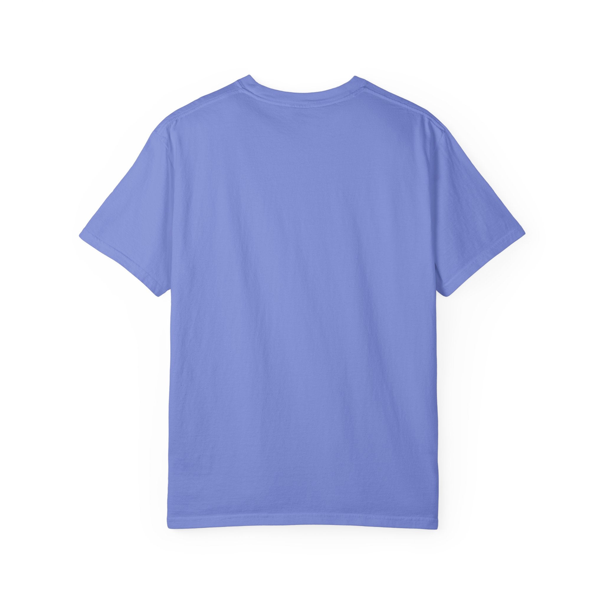 Maglietta con stampa corvo mandala blu — Maglietta grafica con corvo Inner Protection
